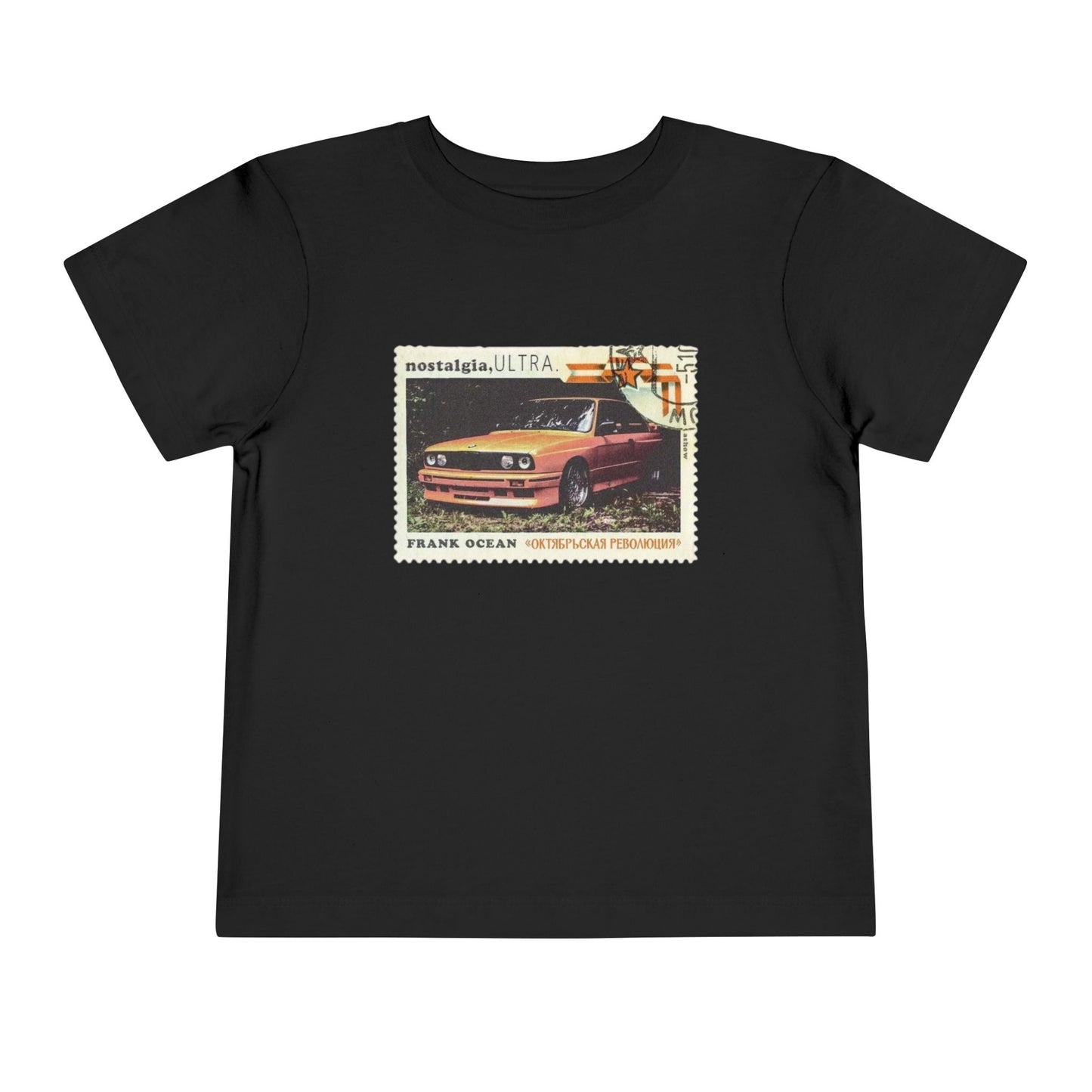 car postmark baby tee