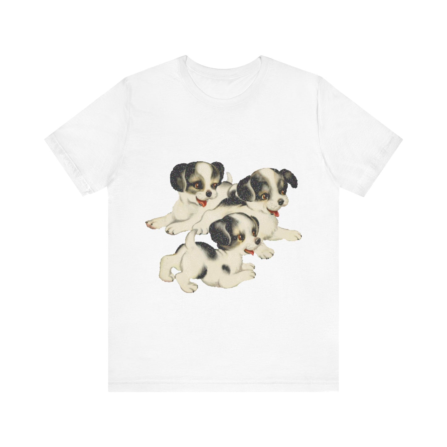 puppy trio tee