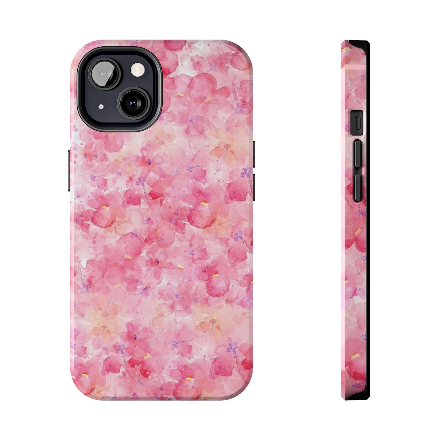 pink floral phone case