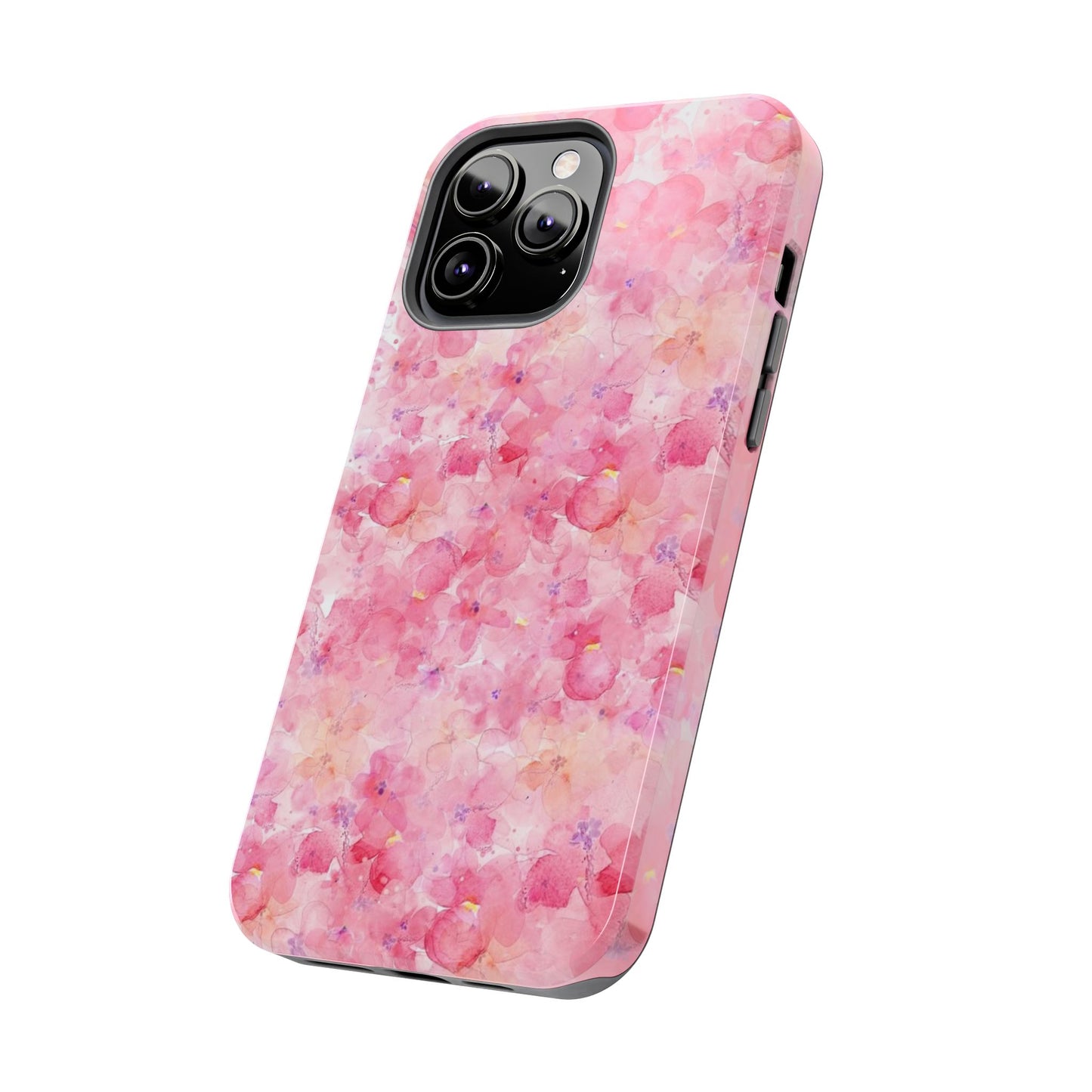 pink floral phone case