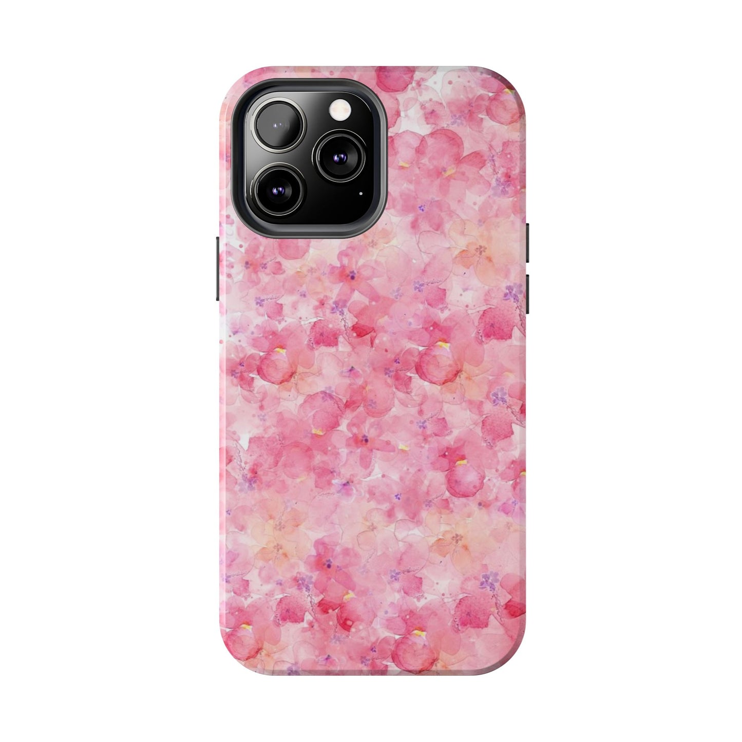 pink floral phone case