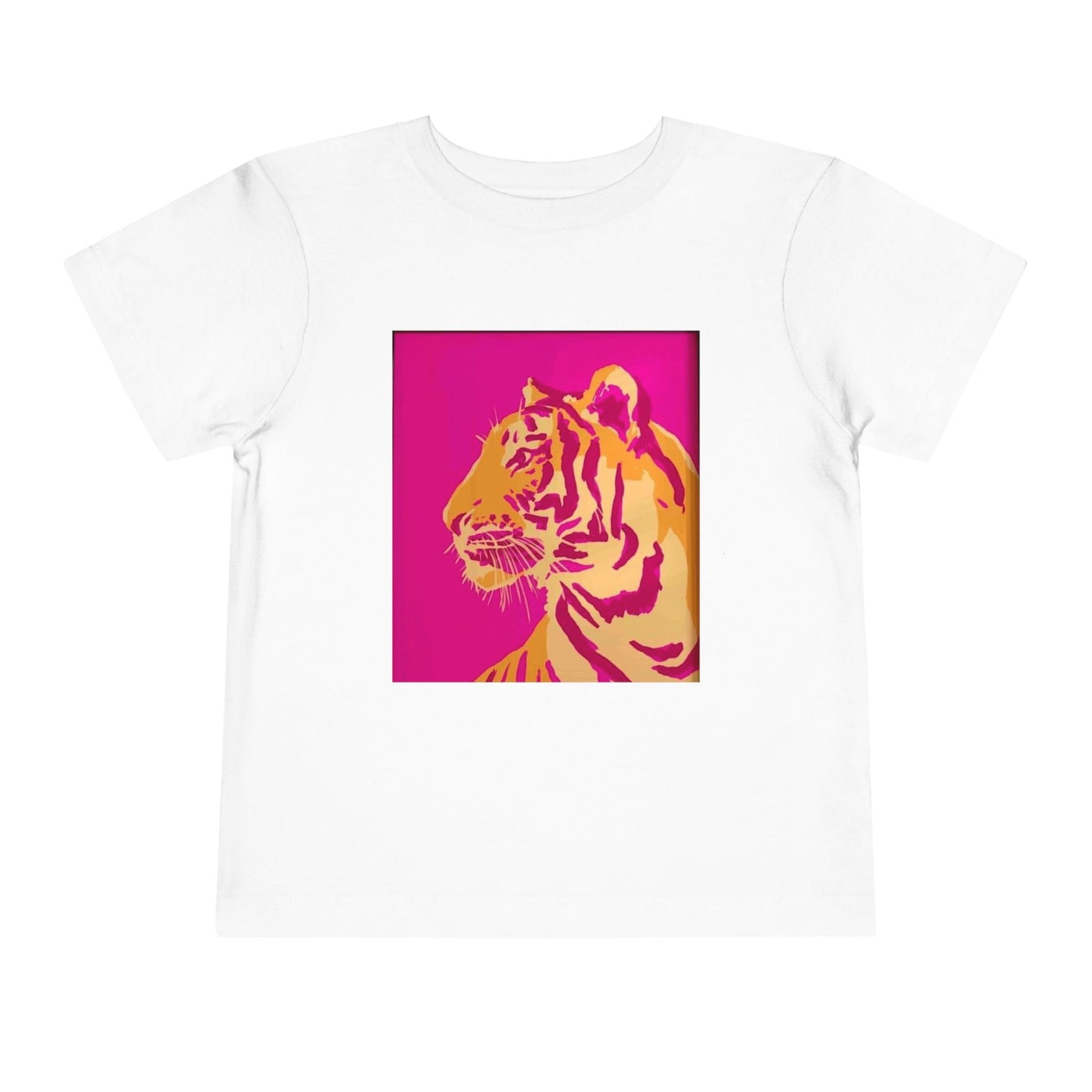 pink tiger baby tee