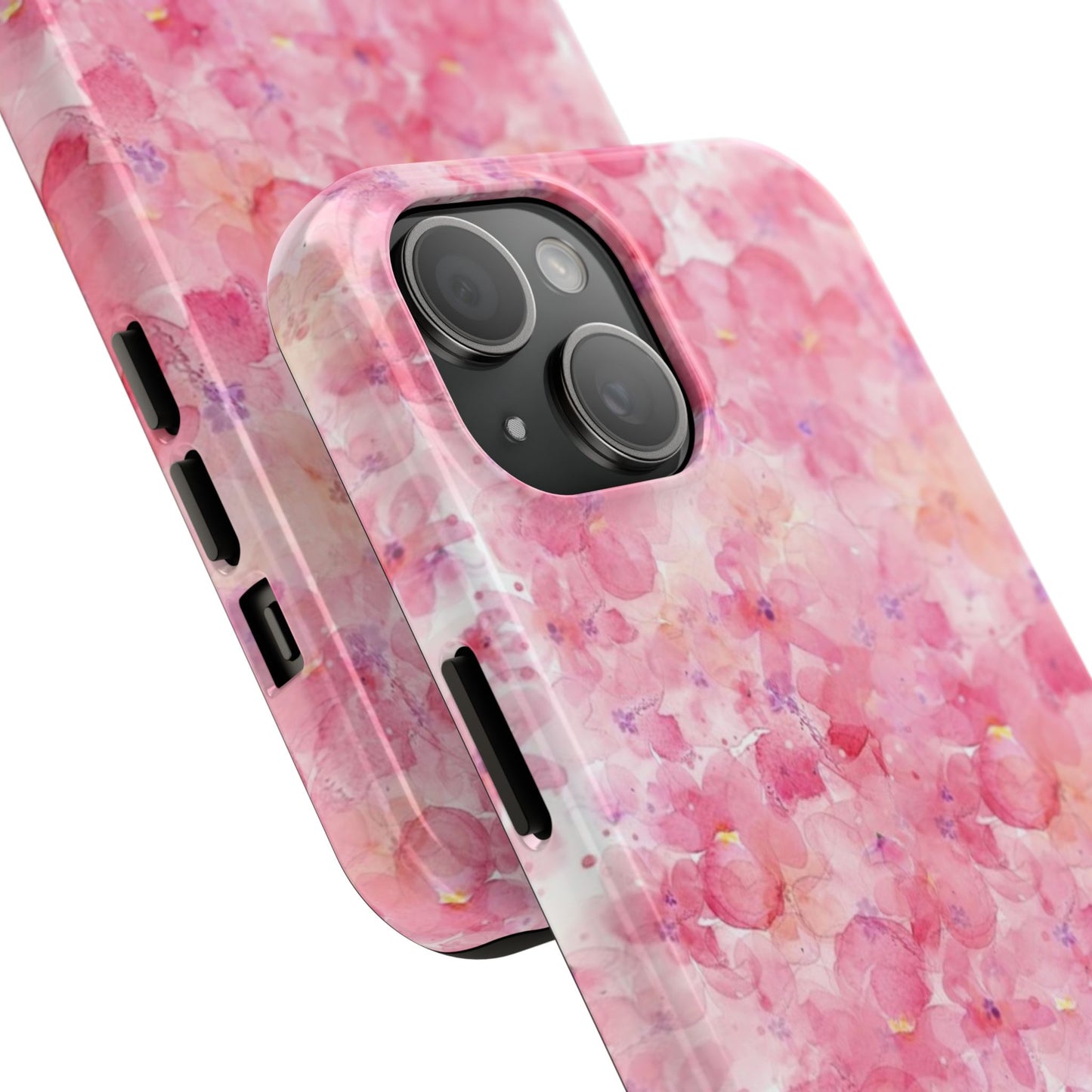 pink floral phone case