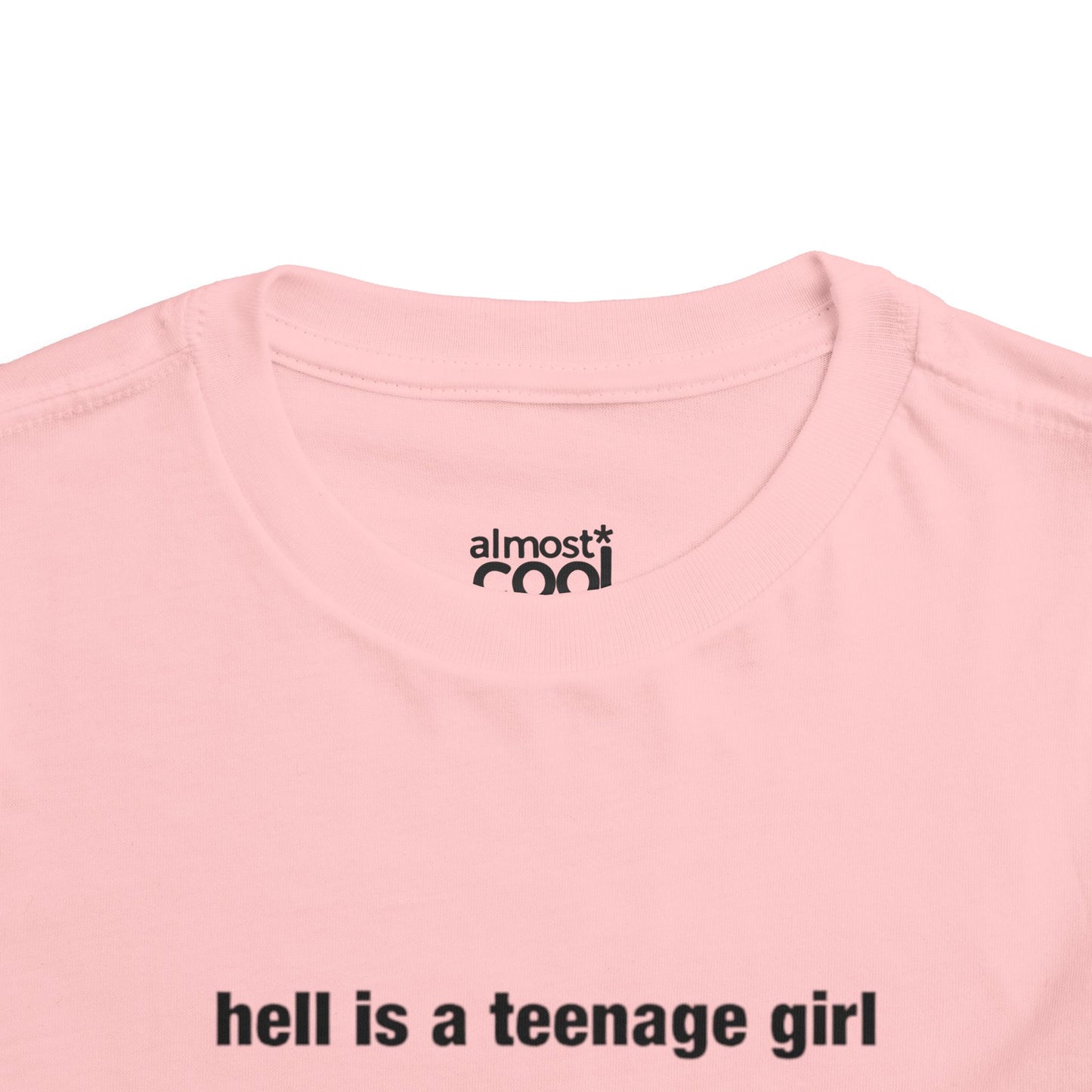 "hell is a teenage girl" baby tee