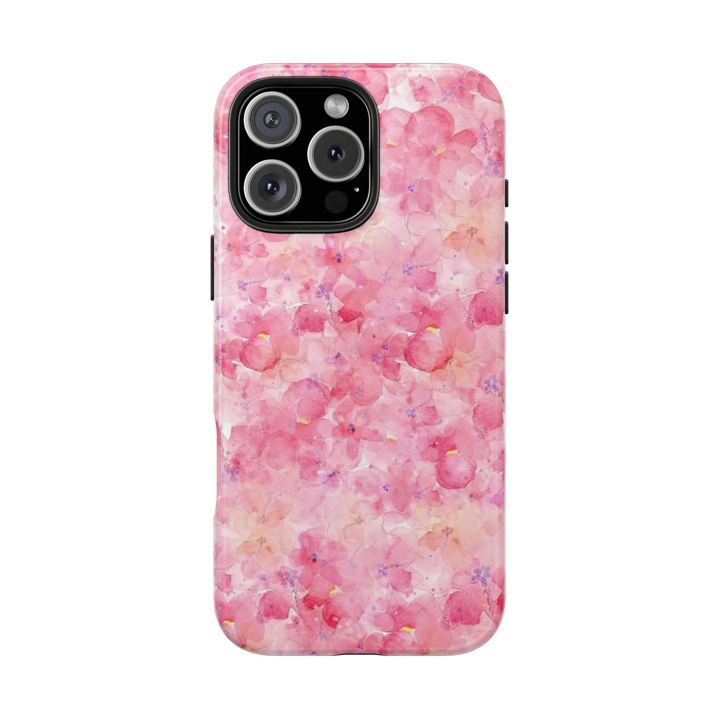 pink floral phone case