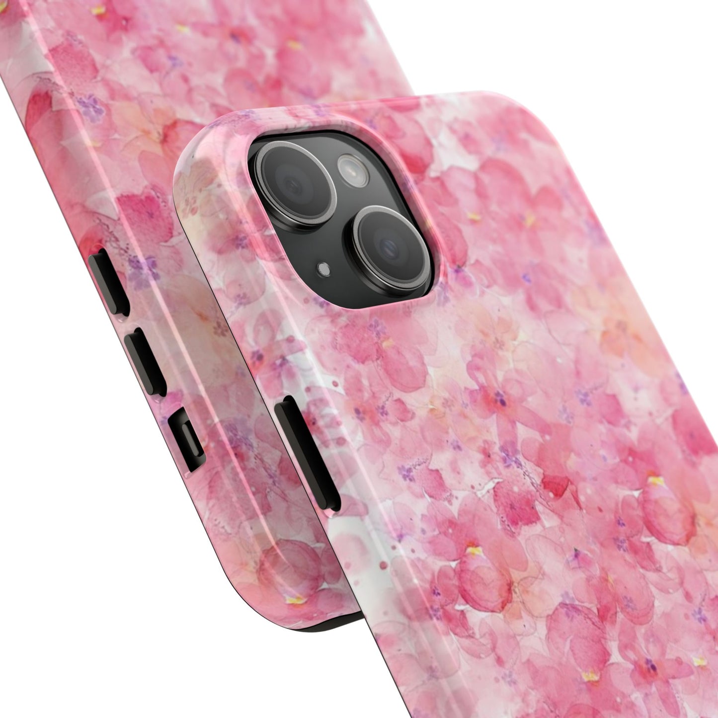 pink floral phone case