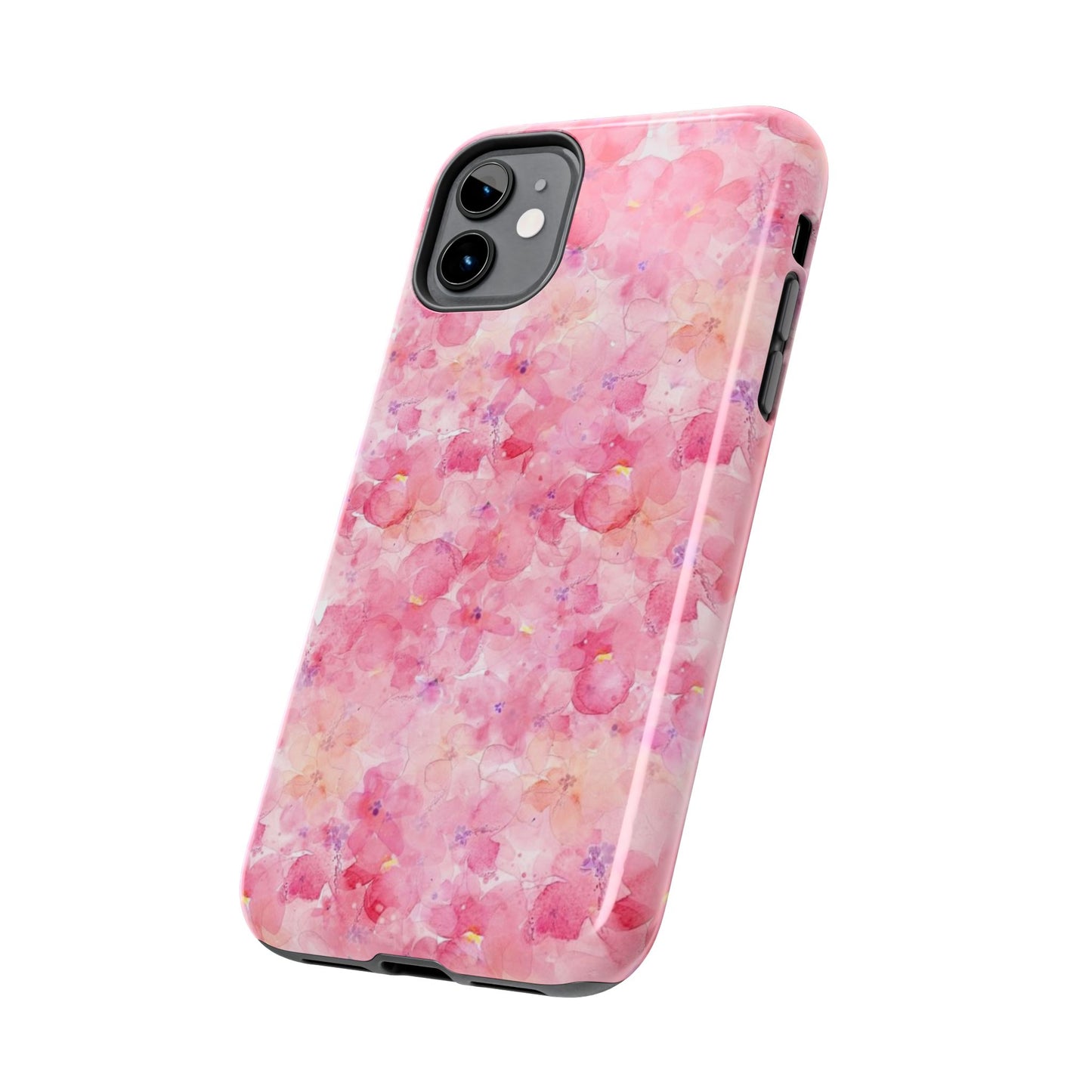pink floral phone case