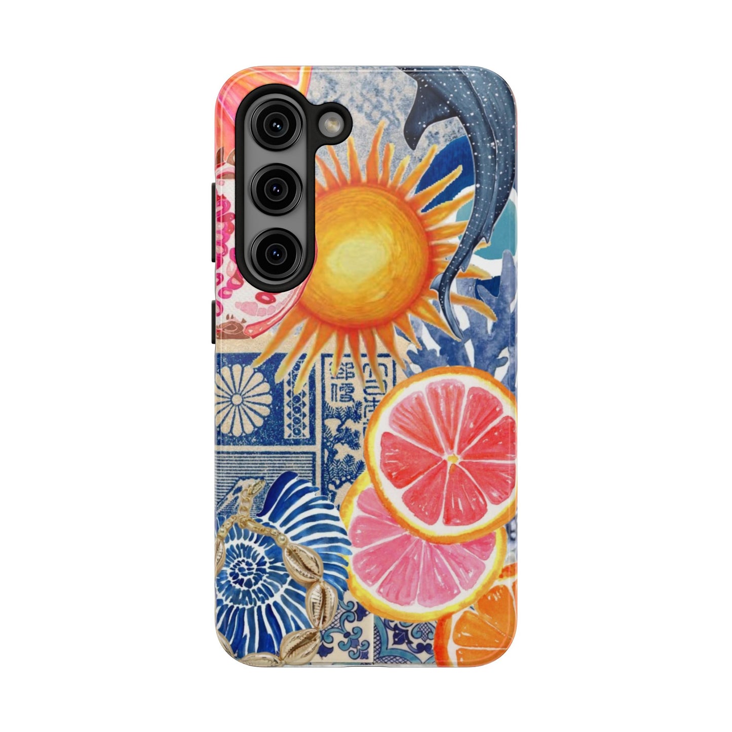 greek summer phone case