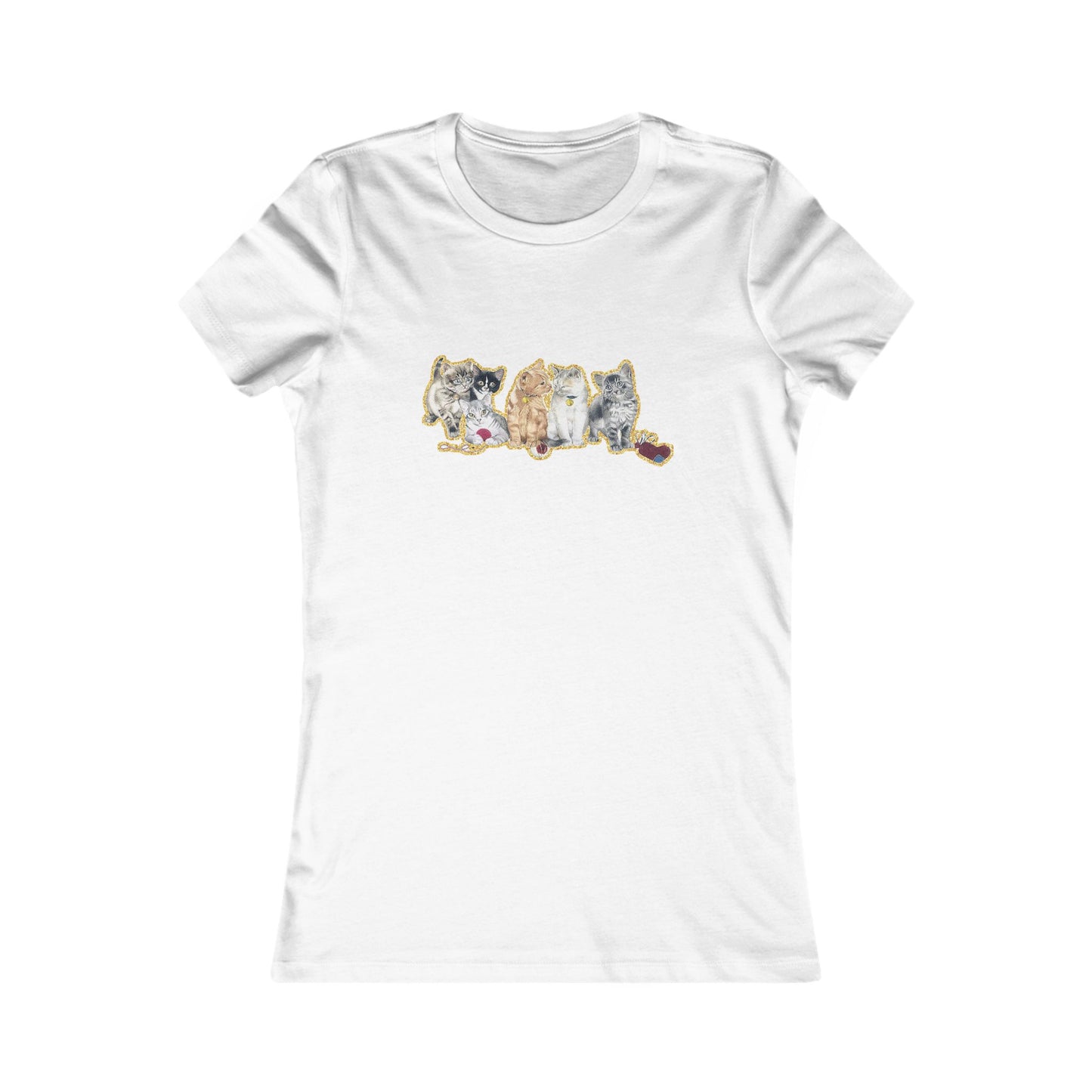 kitty gathering tee