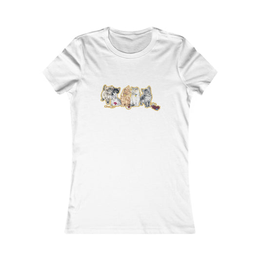 kitty gathering tee