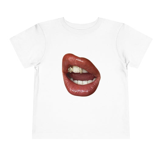 lips baby tee