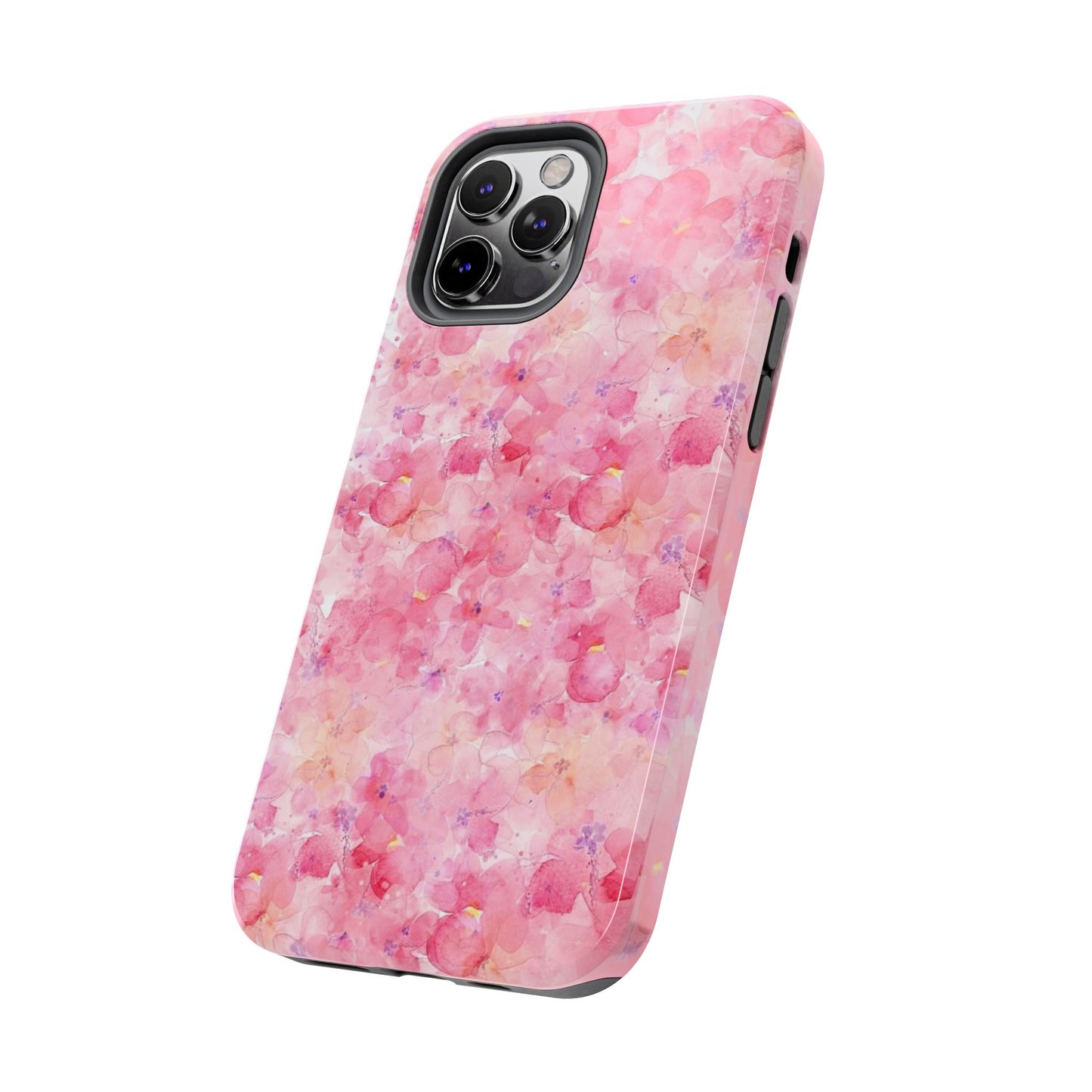 pink floral phone case
