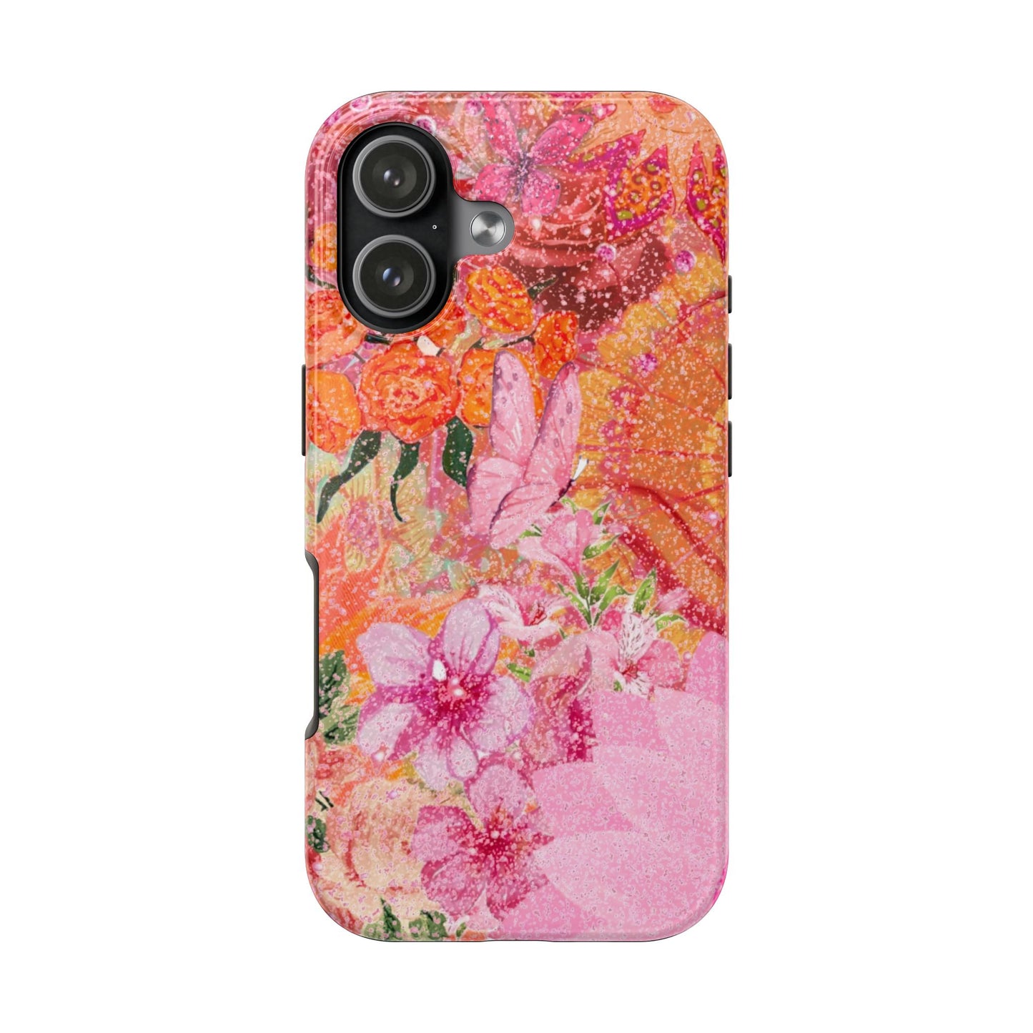 vibrant floral phone case