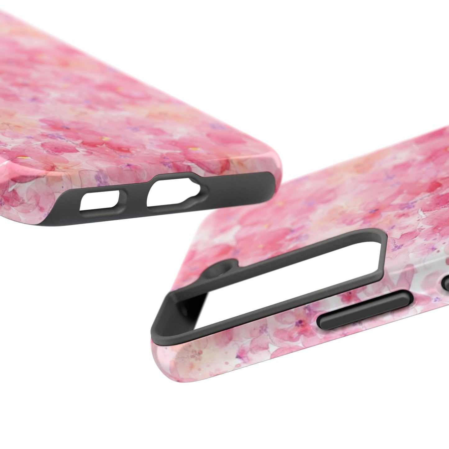 pink floral phone case