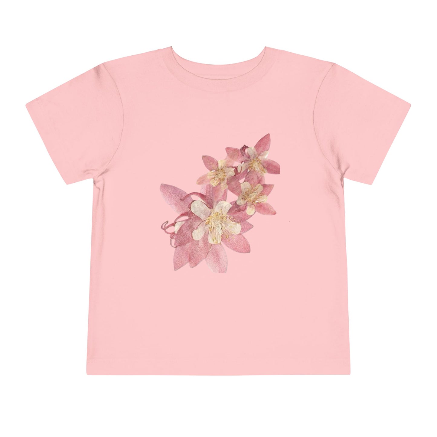 pink on pink baby tee