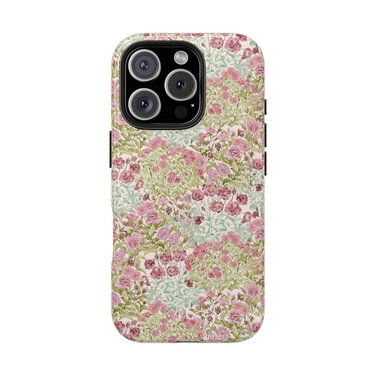 natural floral phone case