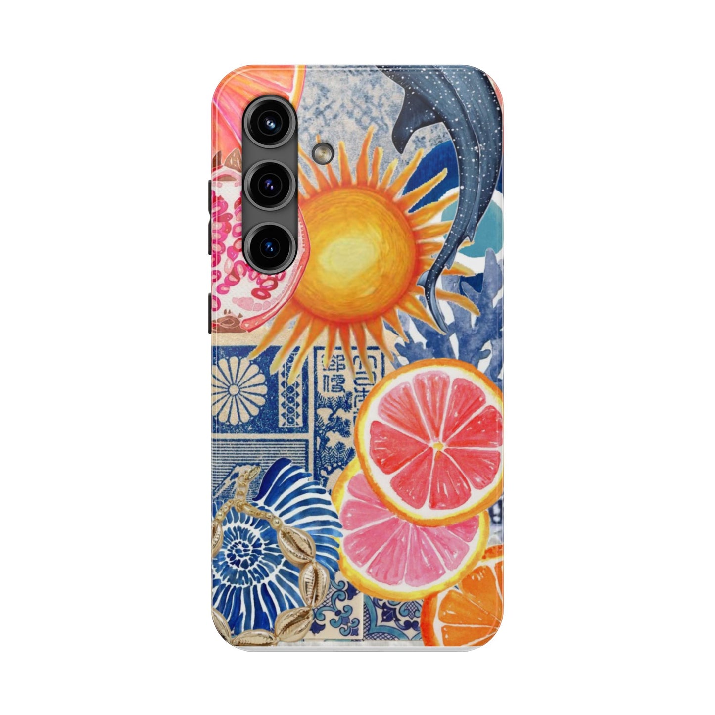 greek summer phone case