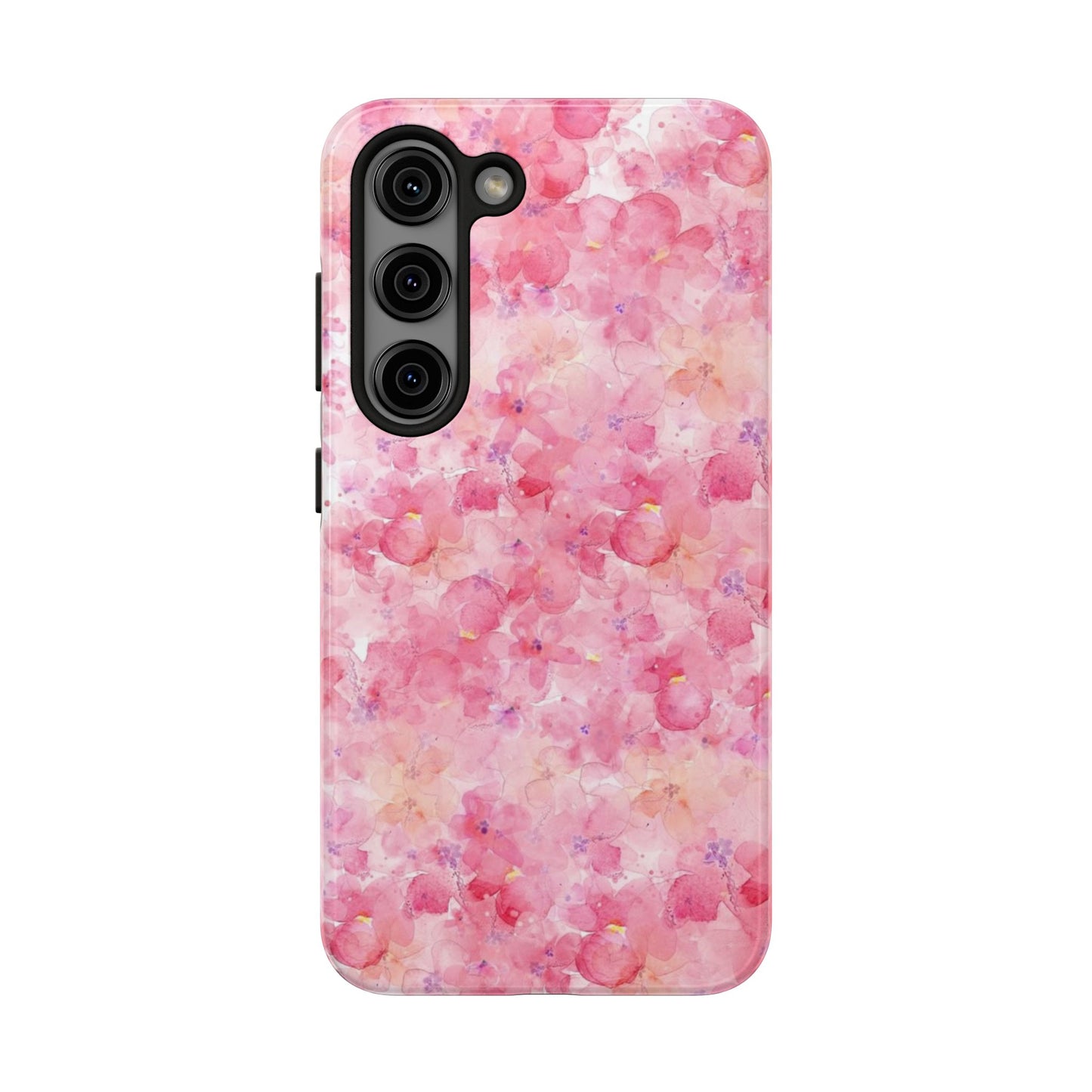 pink floral phone case