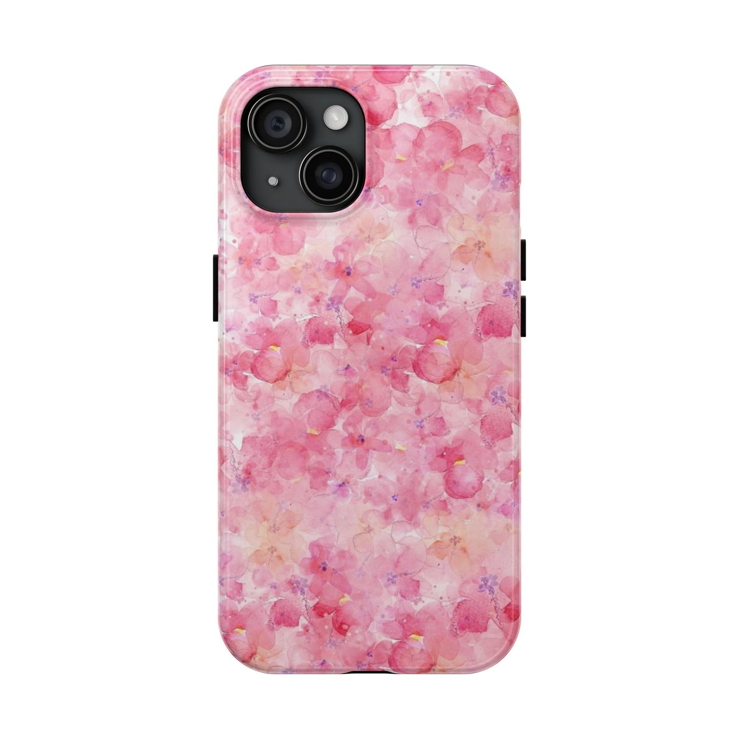 pink floral phone case