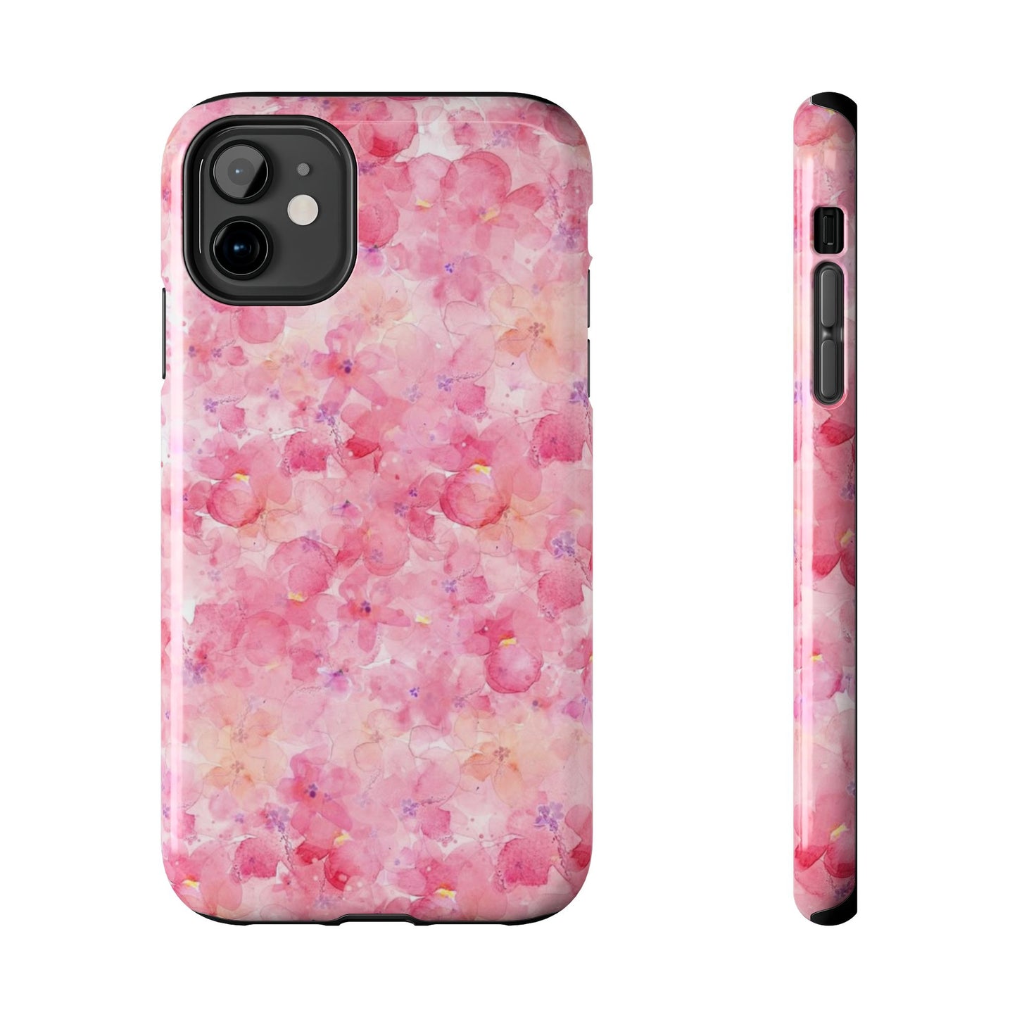pink floral phone case