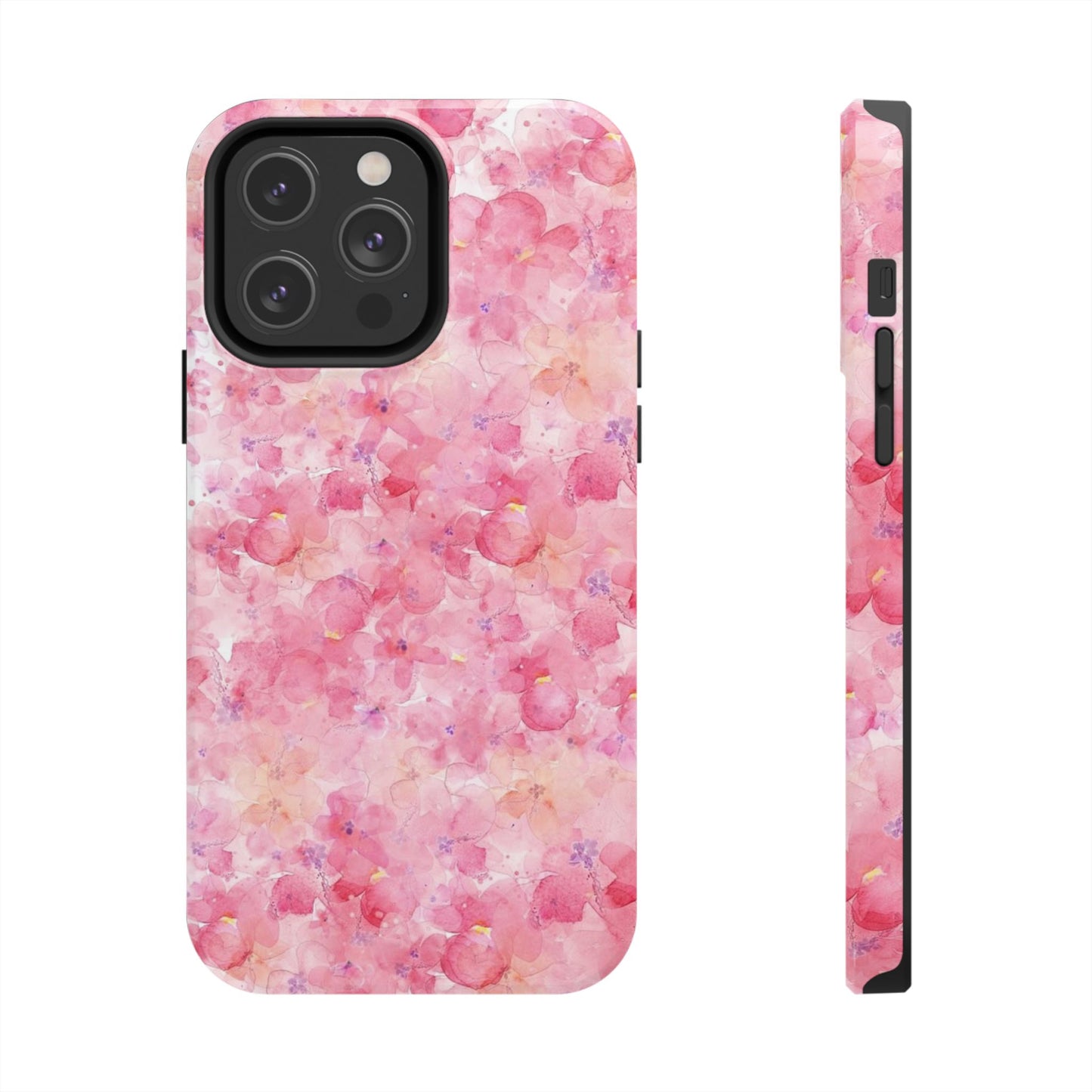 pink floral phone case