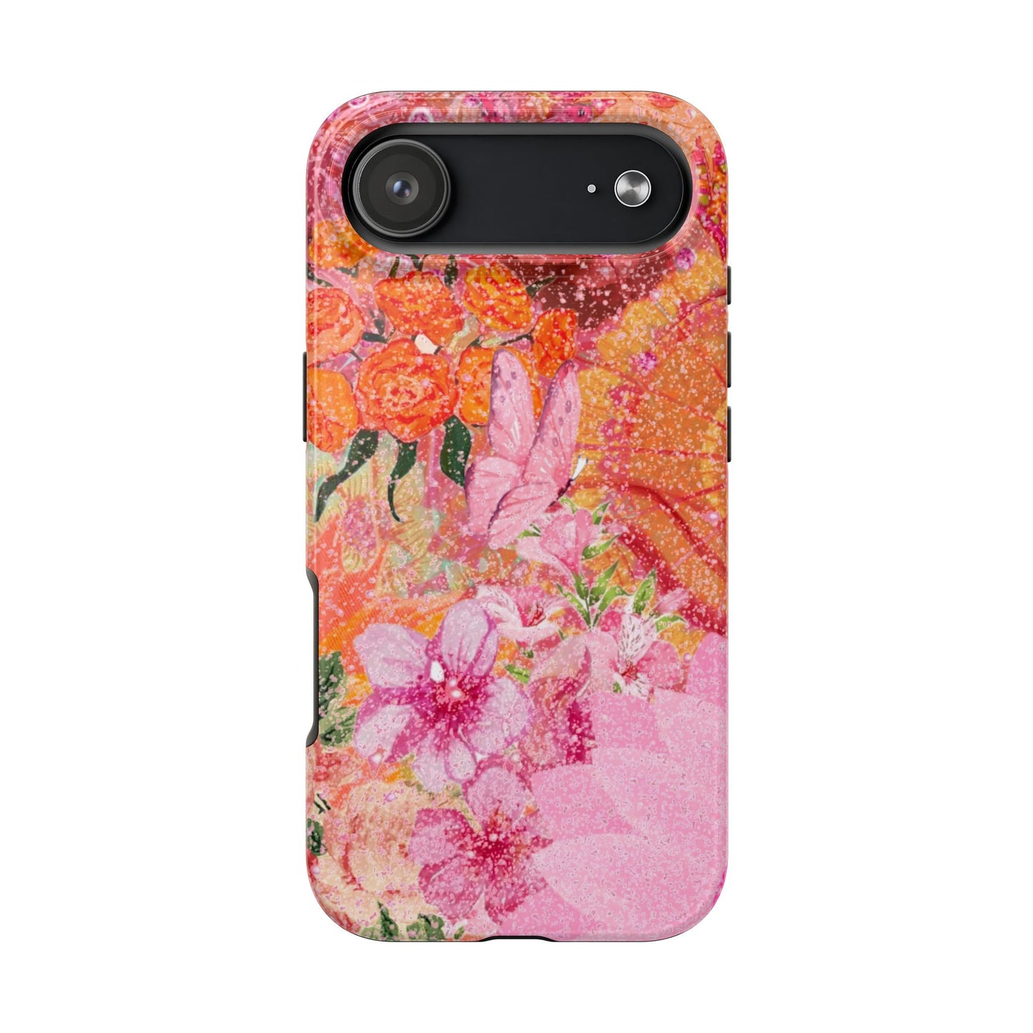 vibrant floral phone case