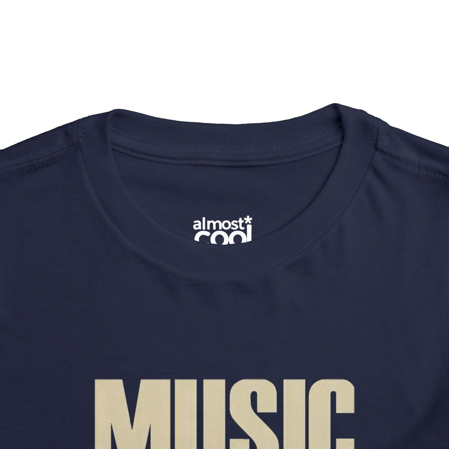 "music is my drug" baby tee