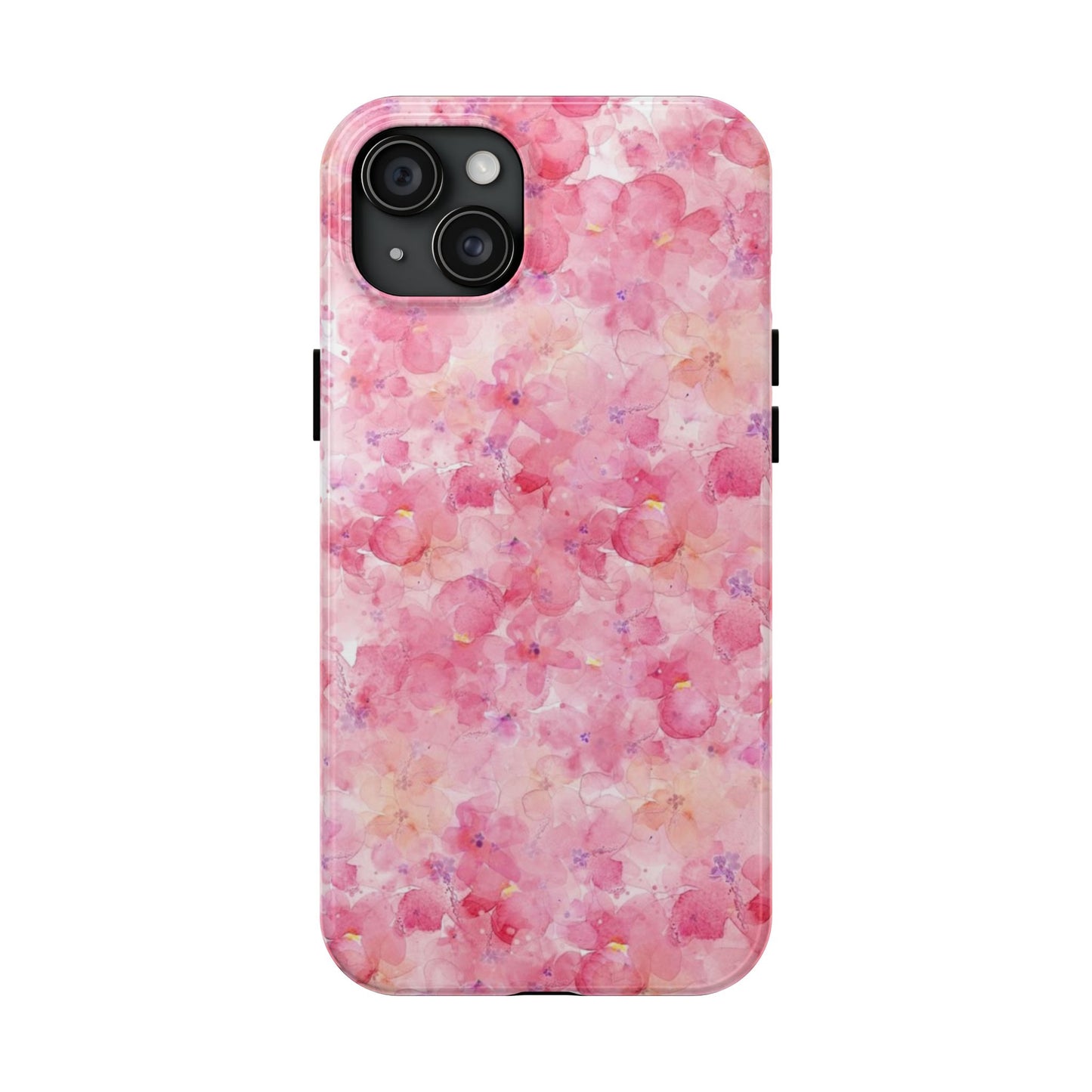 pink floral phone case