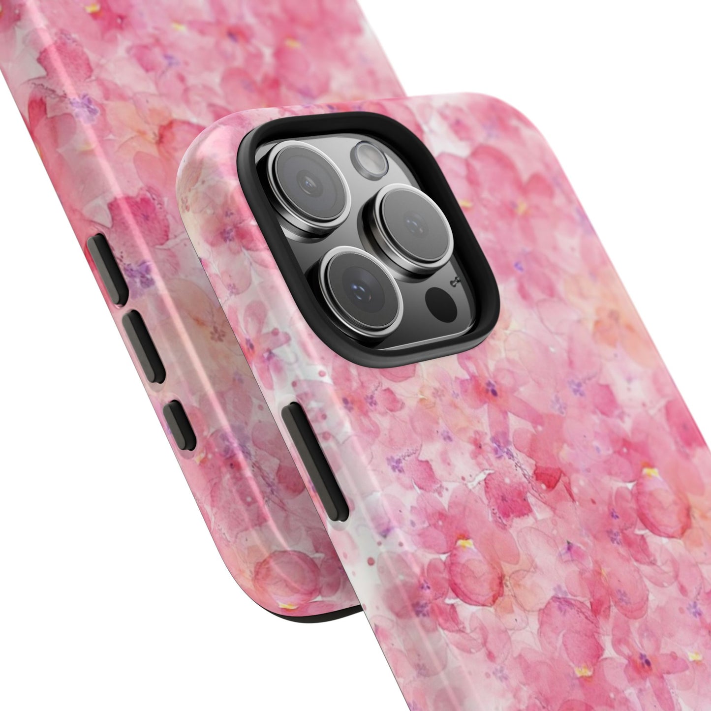 pink floral phone case