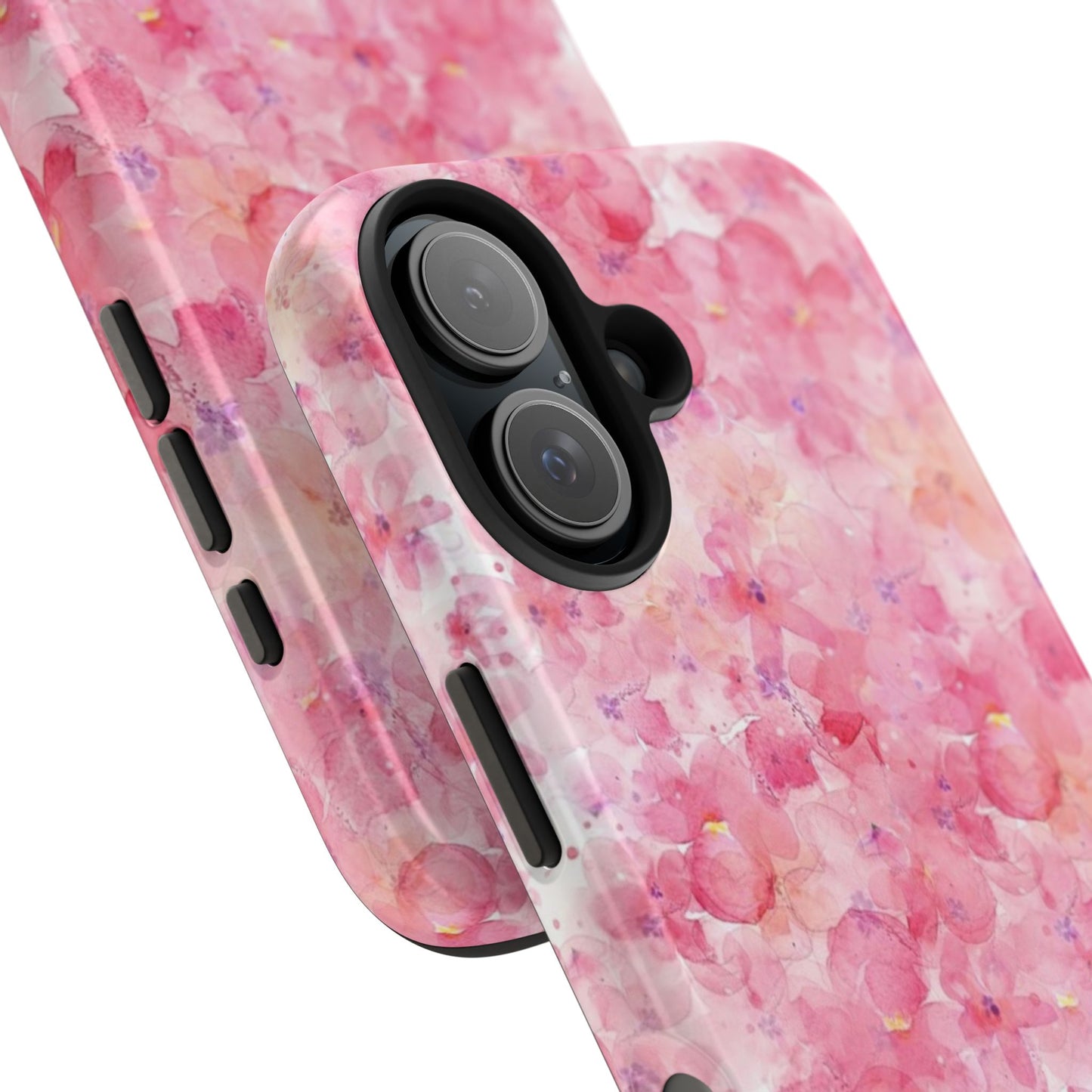 pink floral phone case