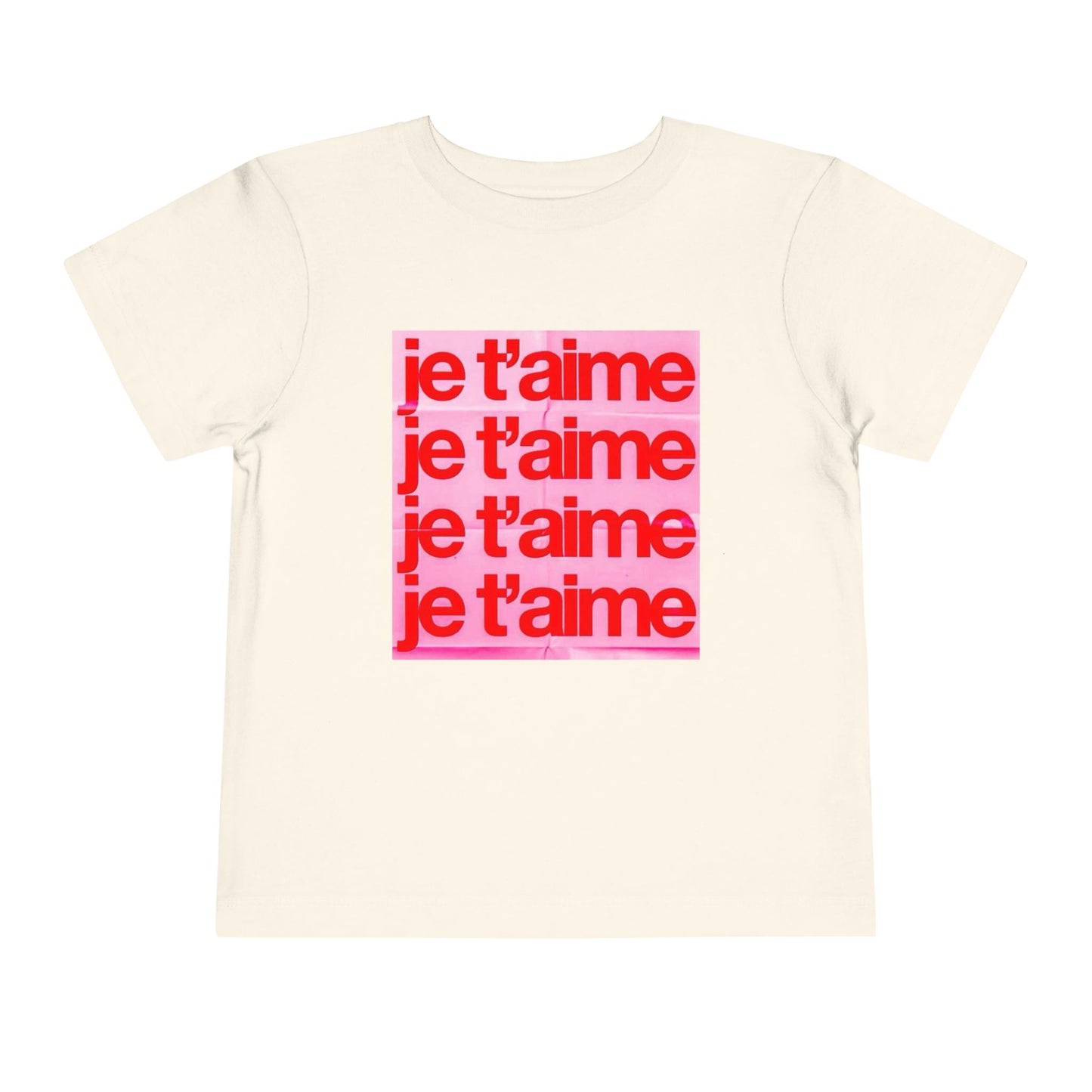 je t'aime baby tee