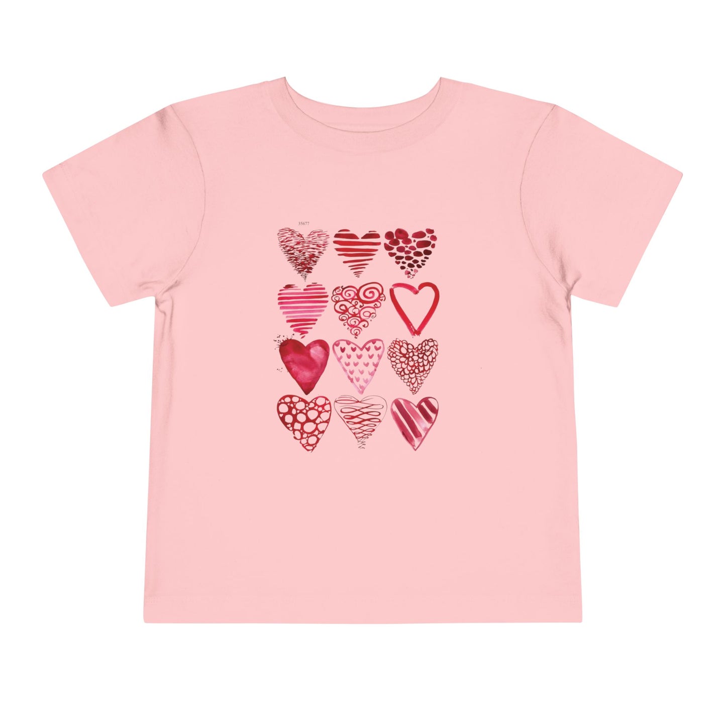 hearts baby tee
