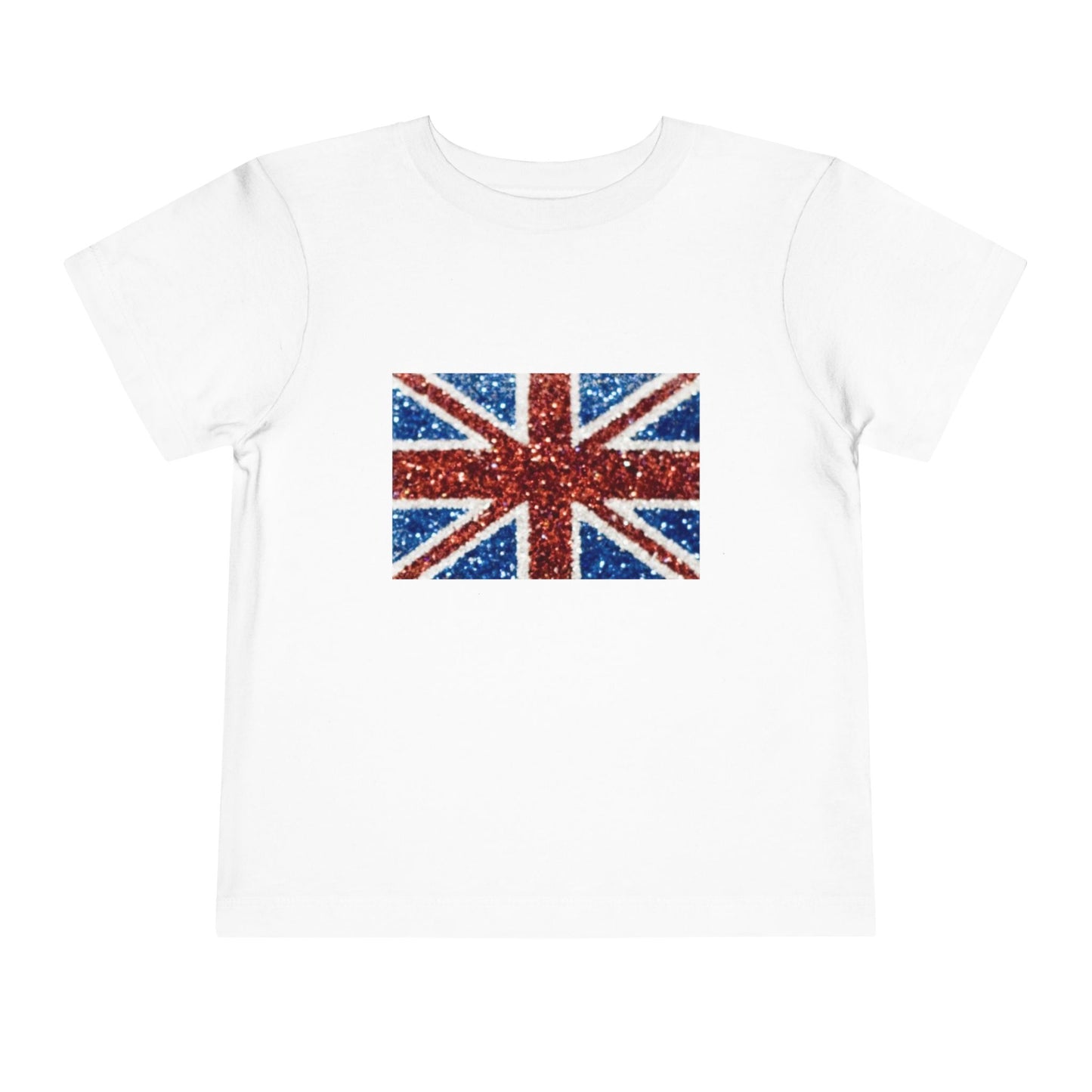 union jack baby tee