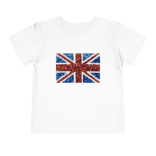 union jack baby tee