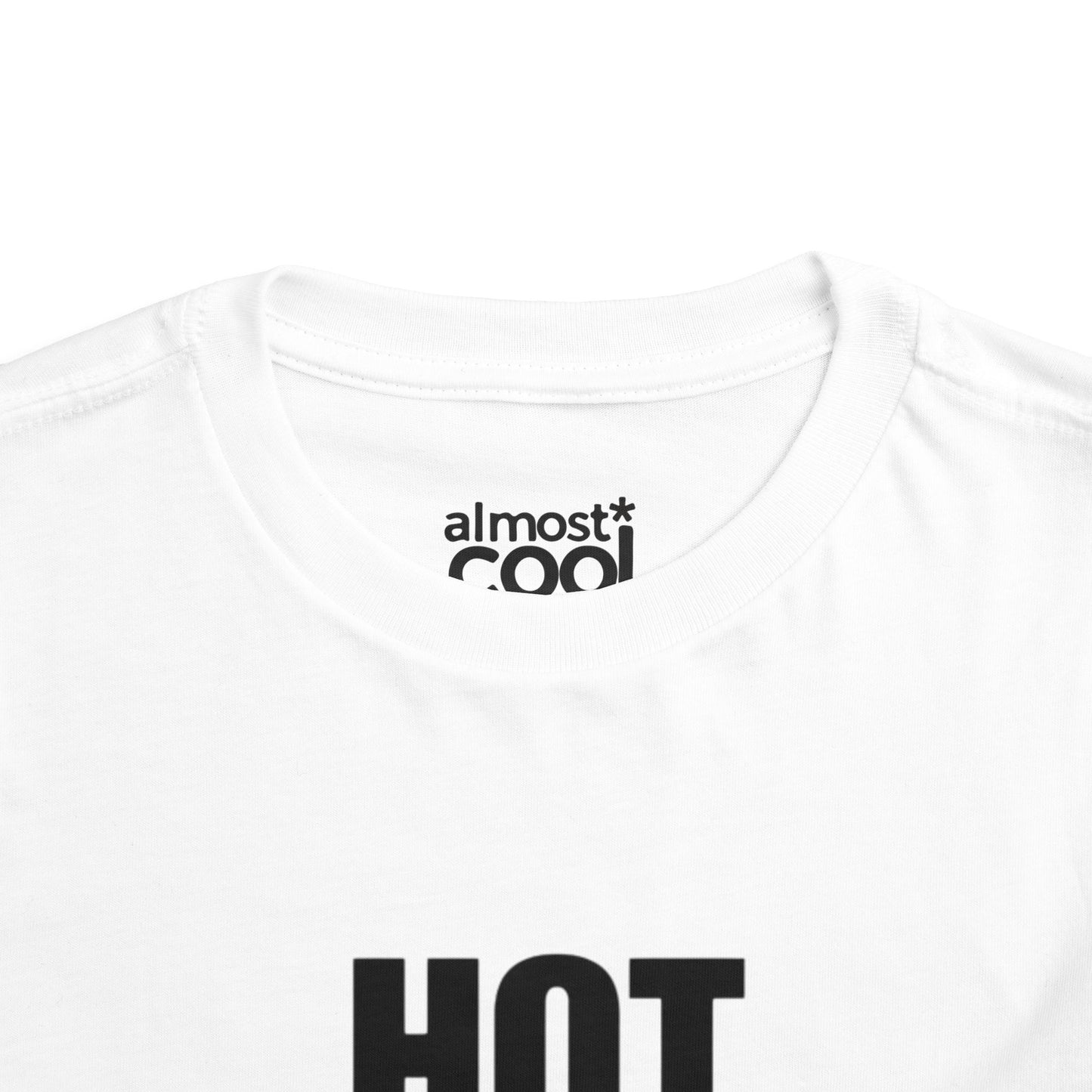 "hot and young" baby tee