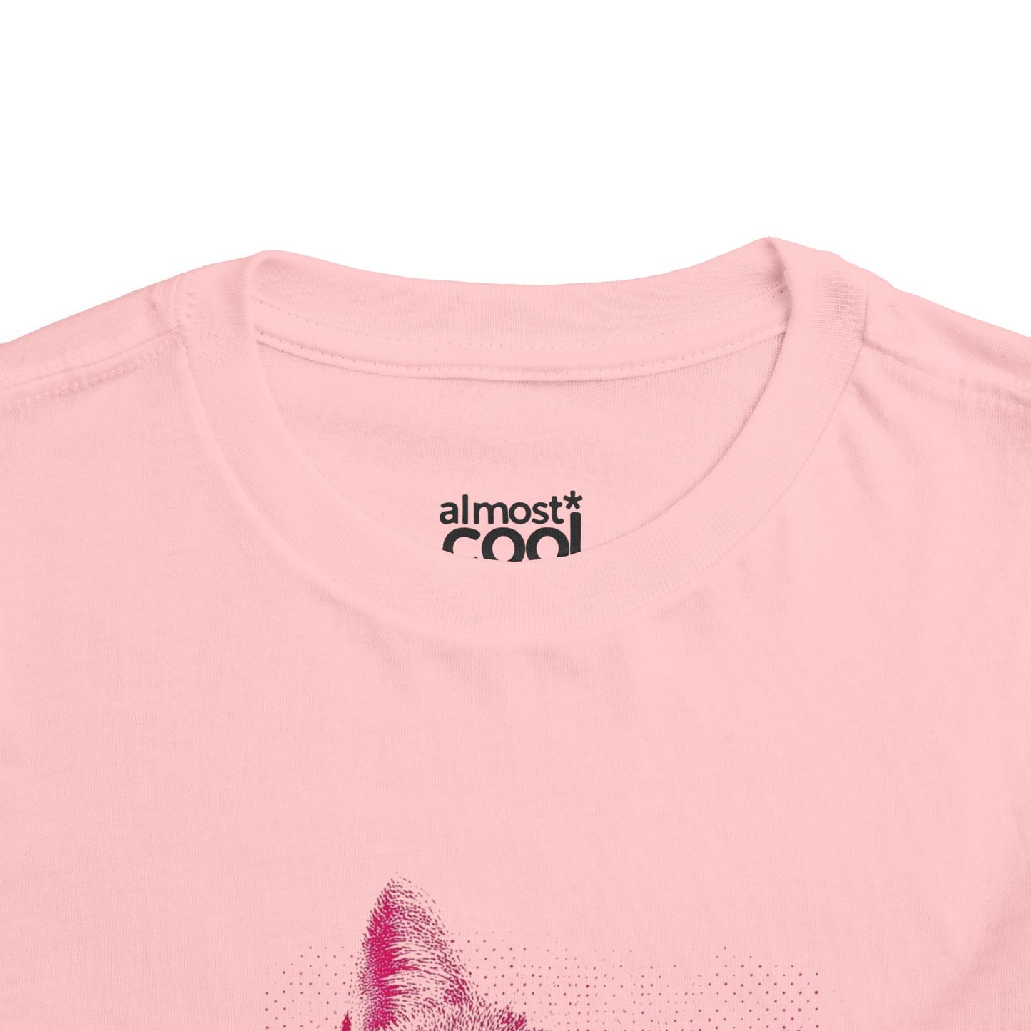 pink kitty baby tee