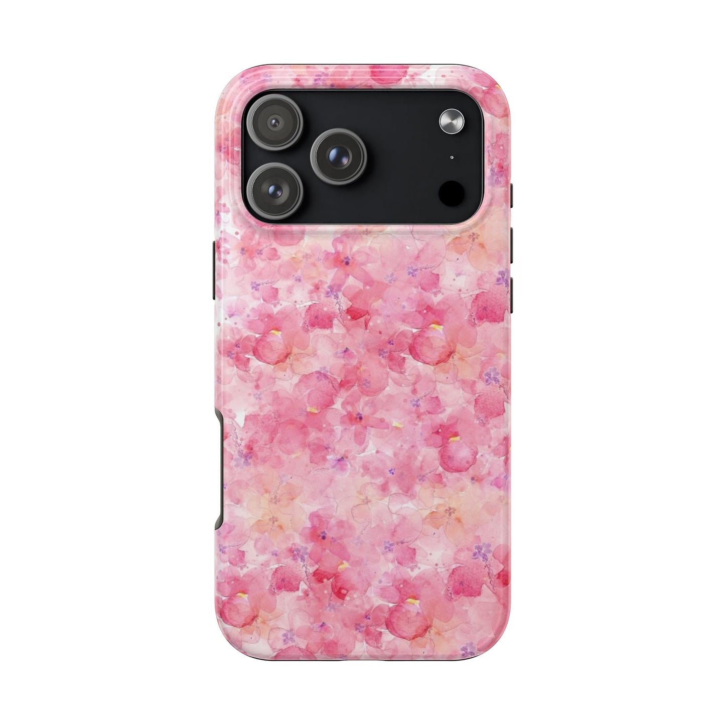 pink floral phone case