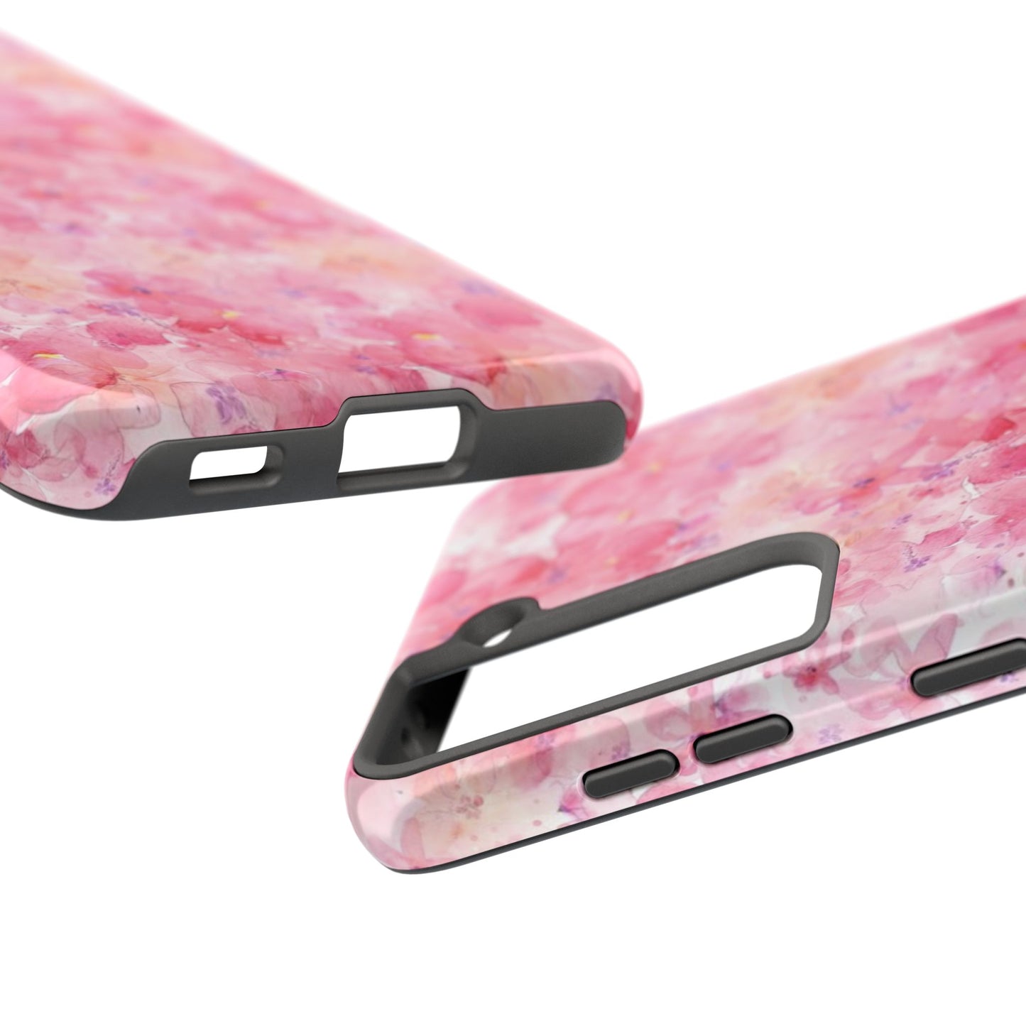 pink floral phone case