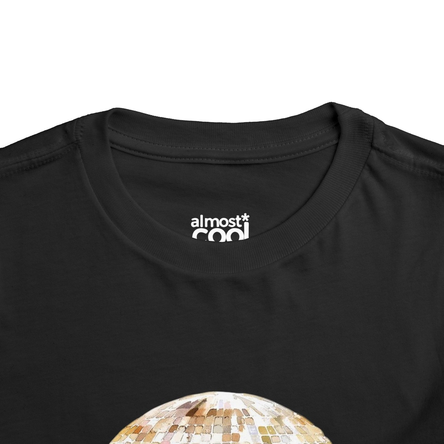 disco ball baby tee