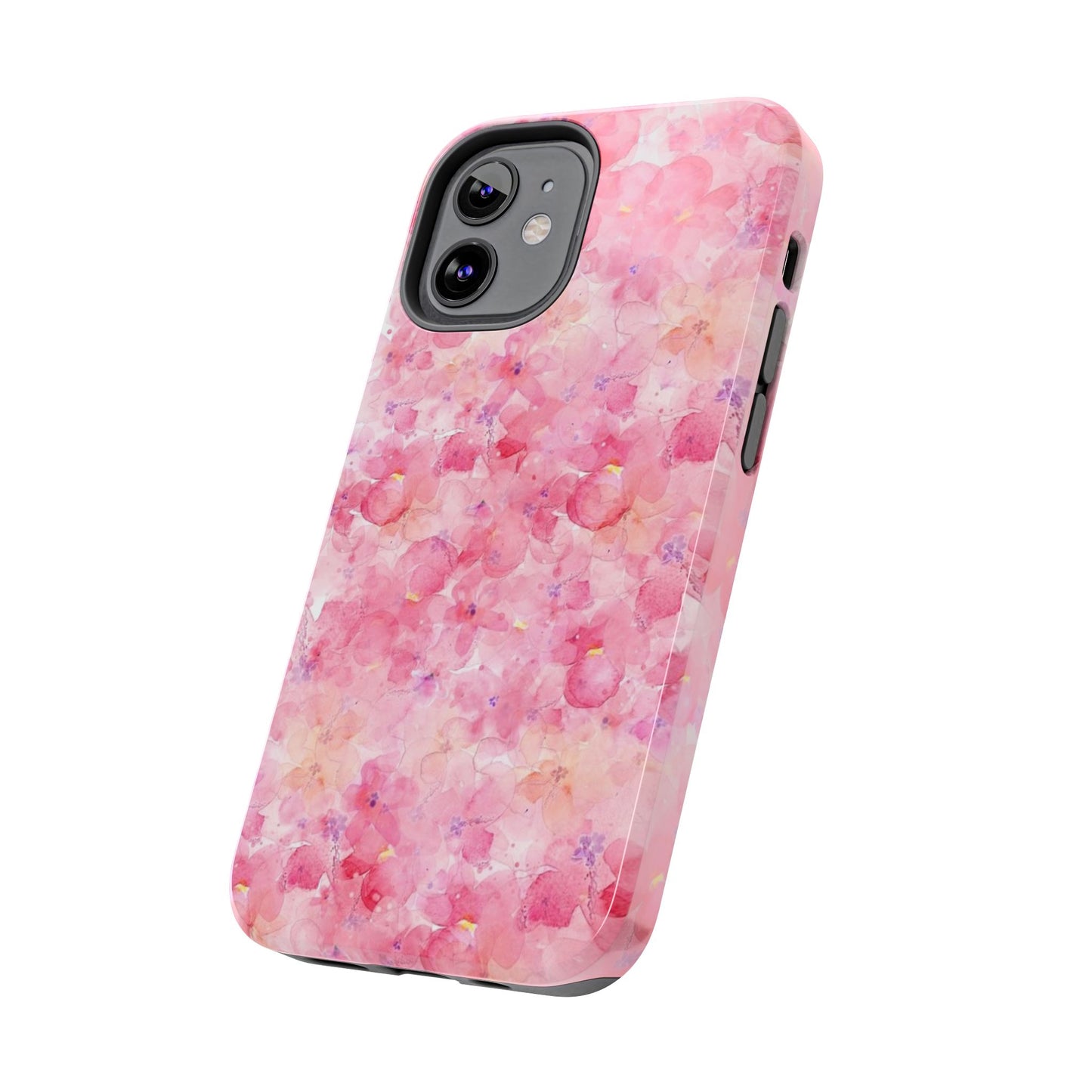 pink floral phone case
