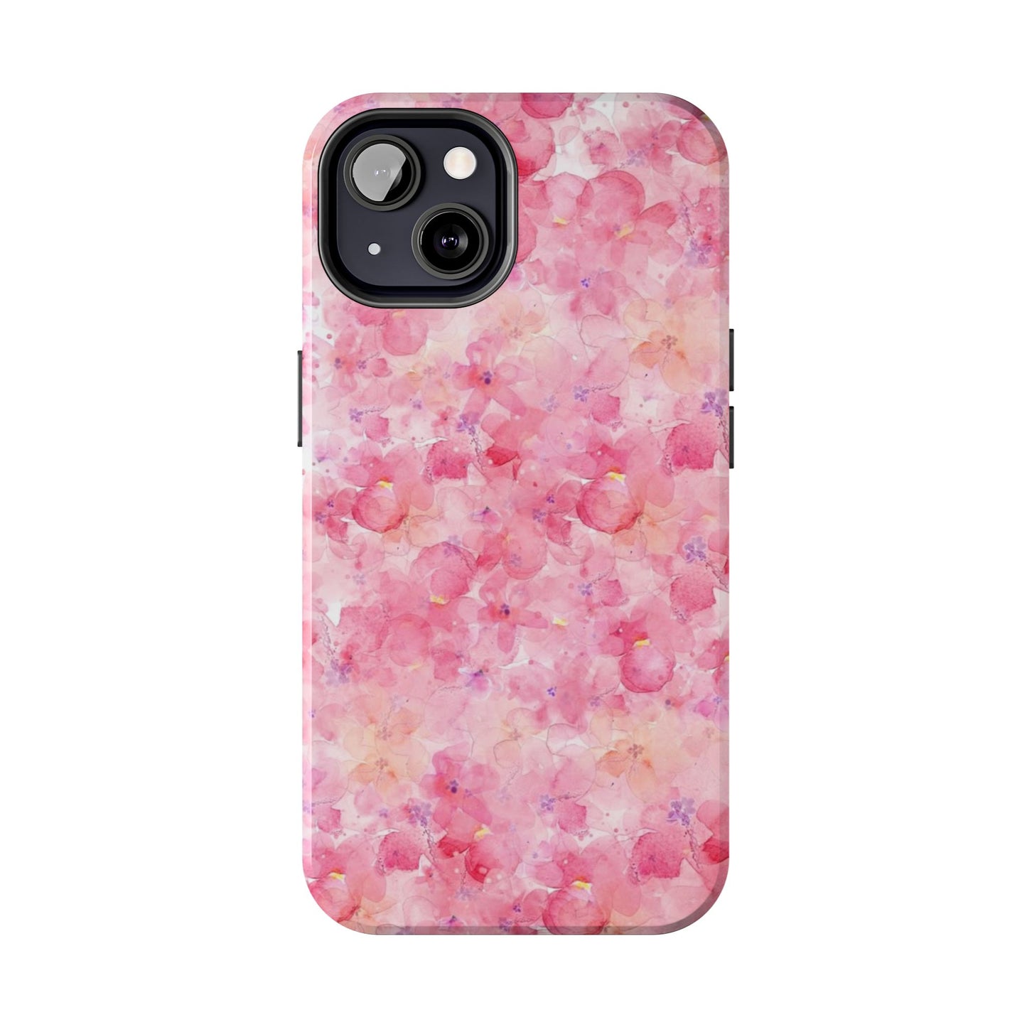 pink floral phone case