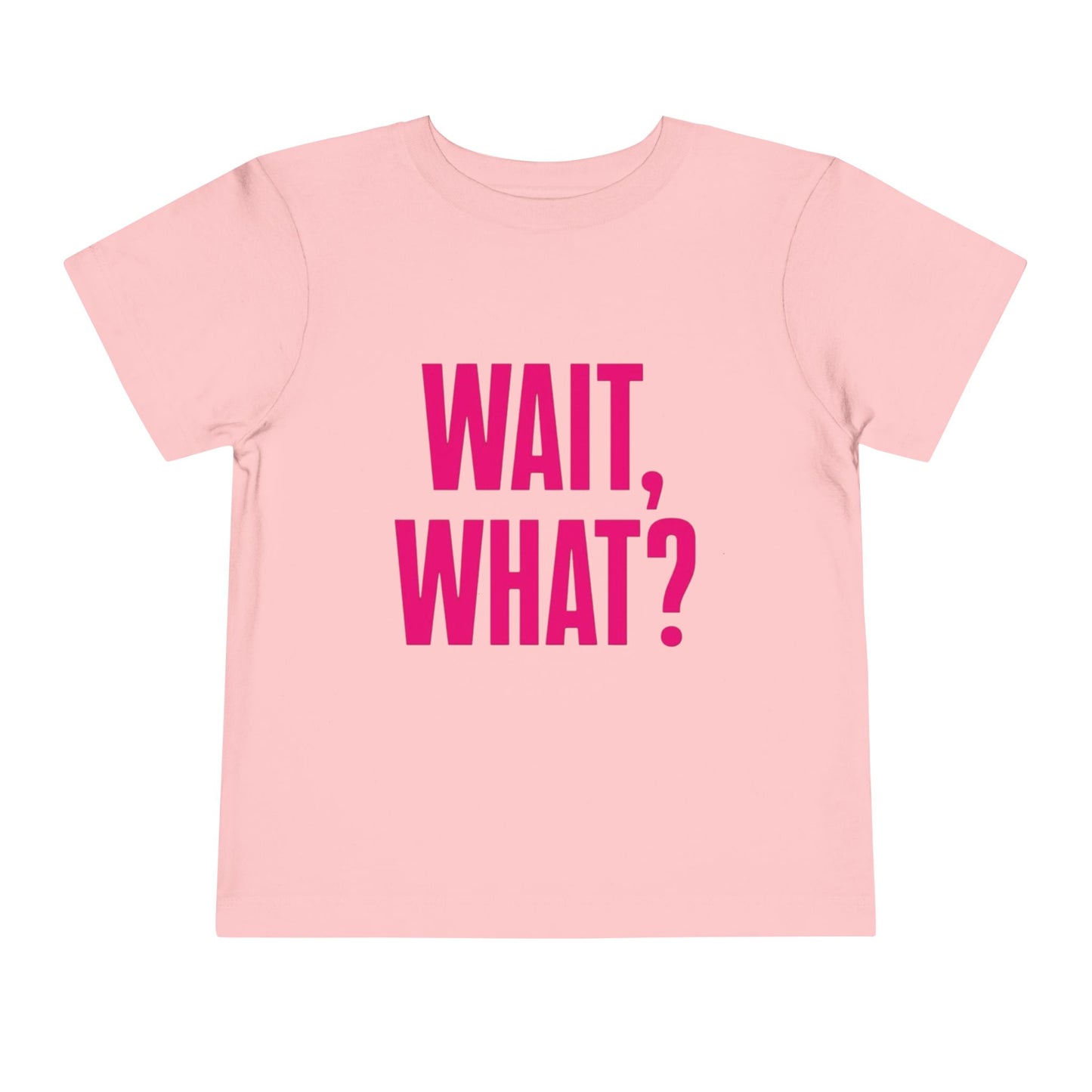 "wait what?" baby tee