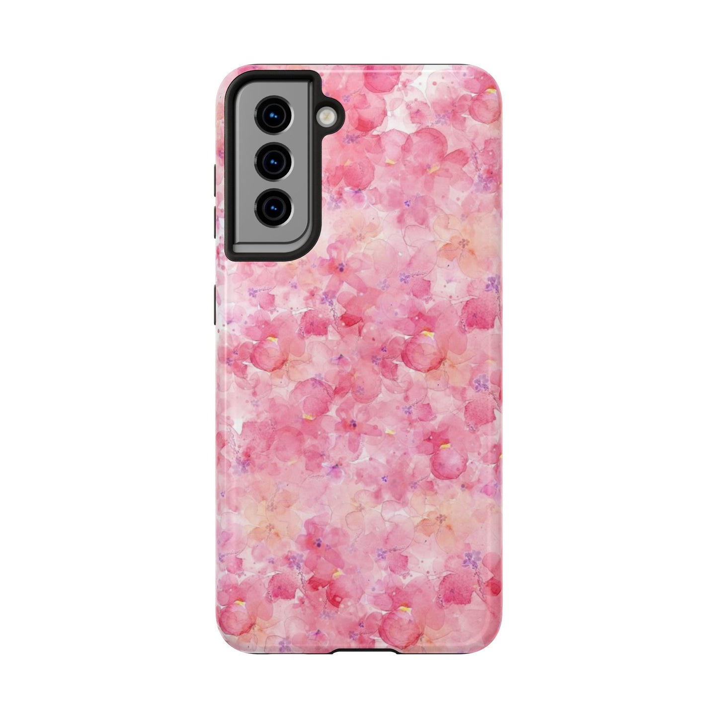 pink floral phone case