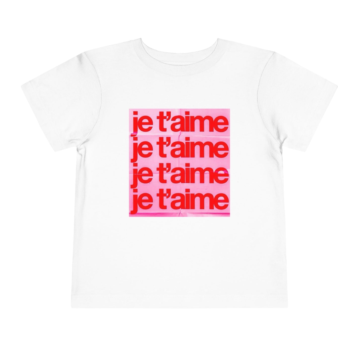 je t'aime baby tee