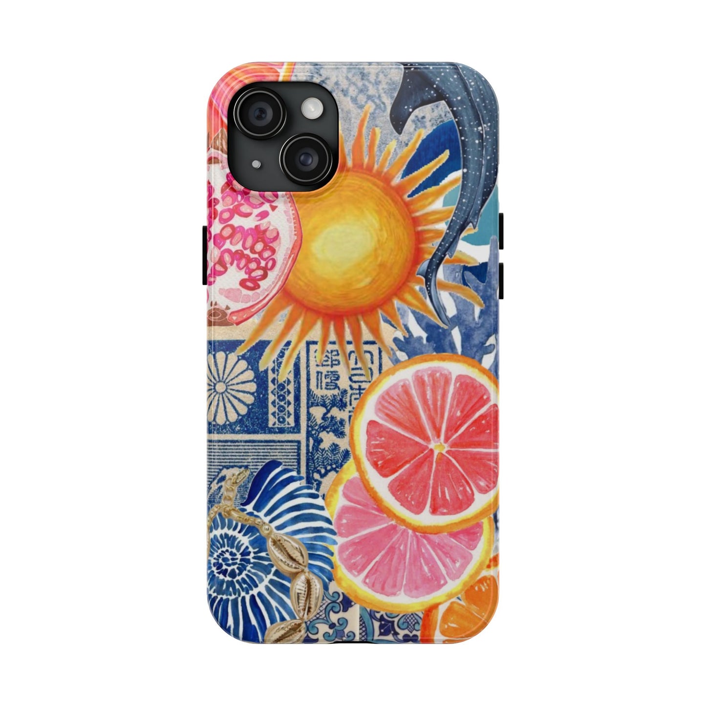 greek summer phone case