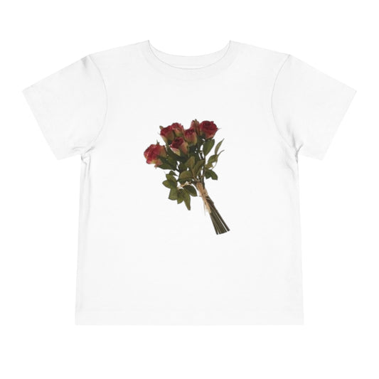 rose bouqet baby tee