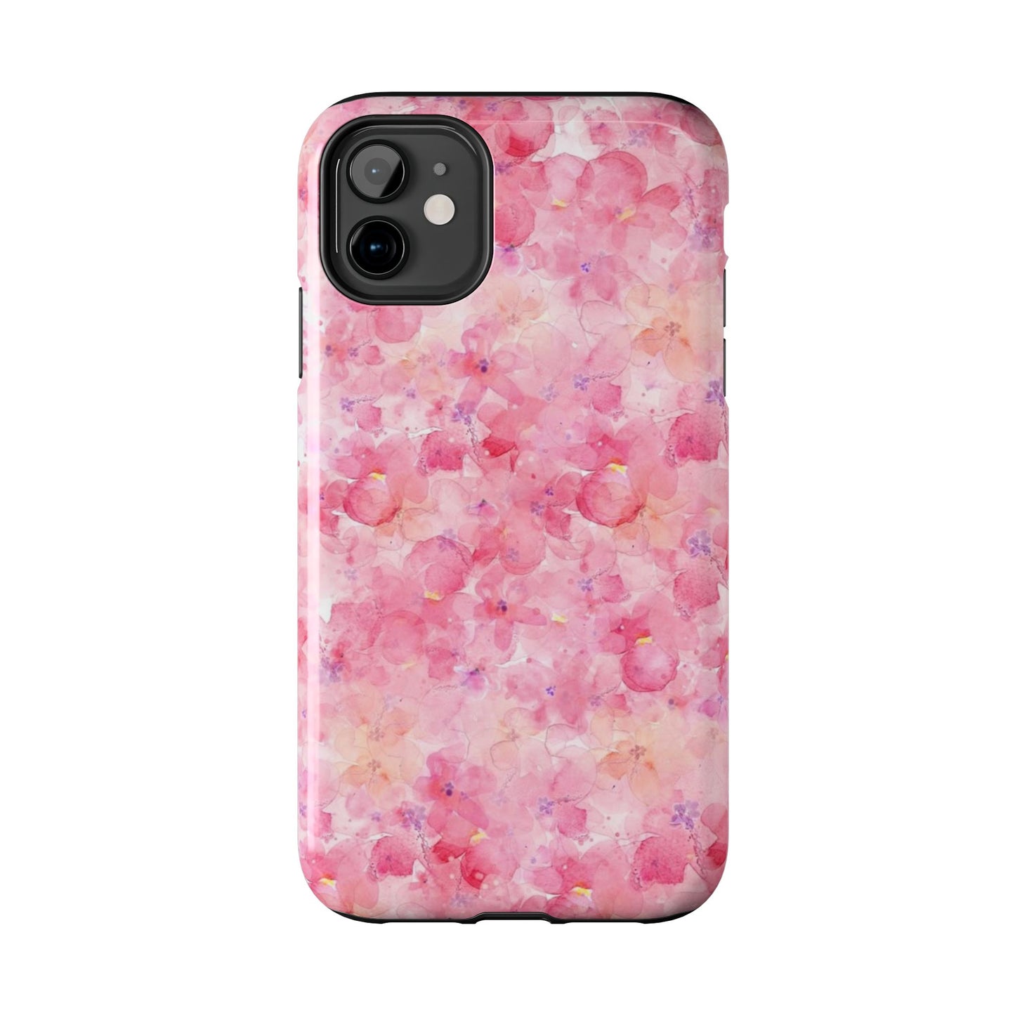 pink floral phone case