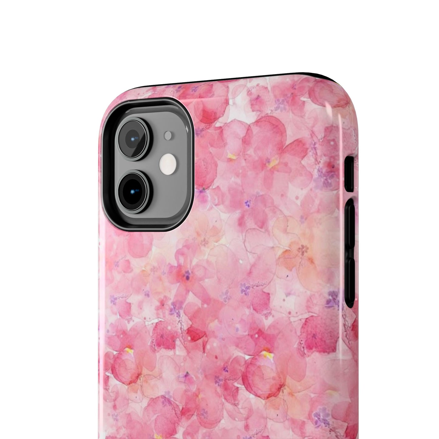 pink floral phone case
