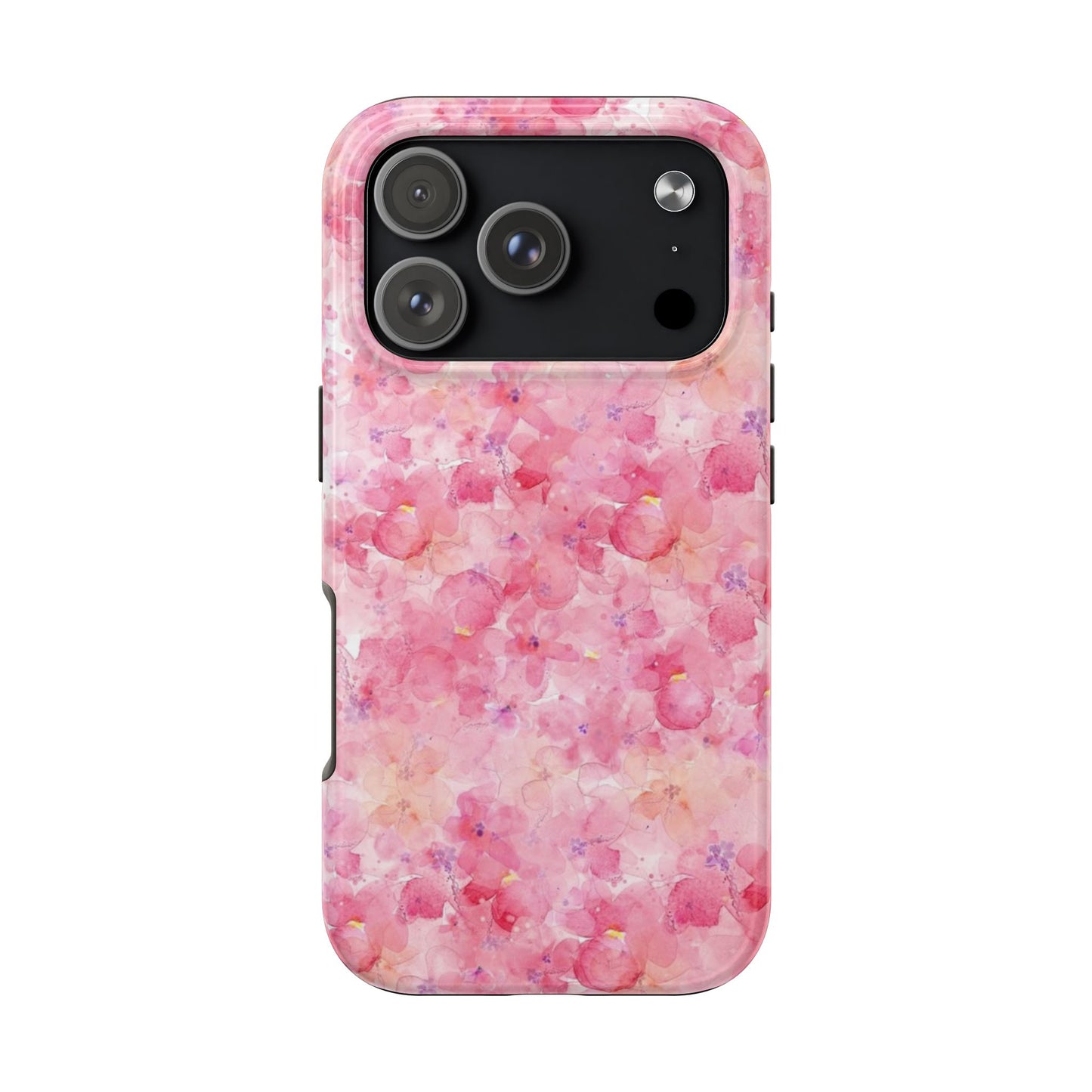 pink floral phone case