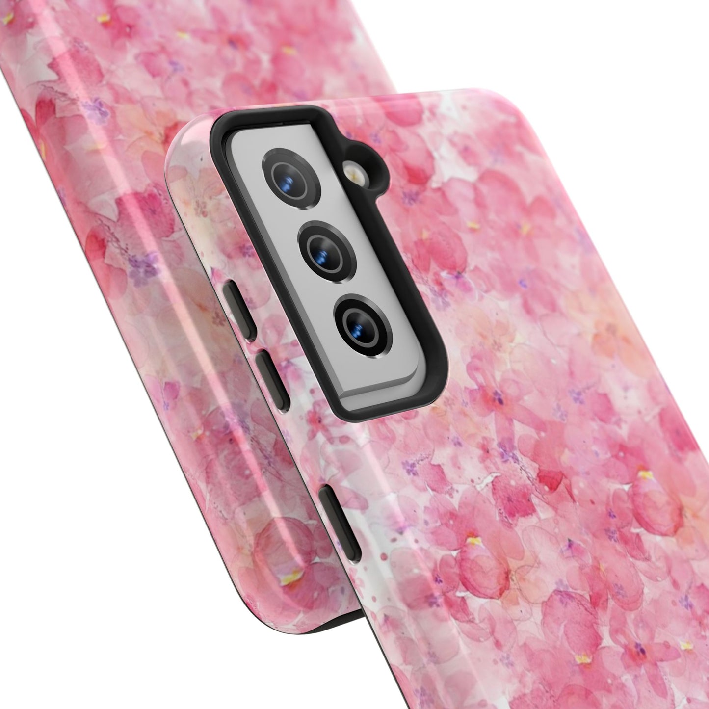pink floral phone case